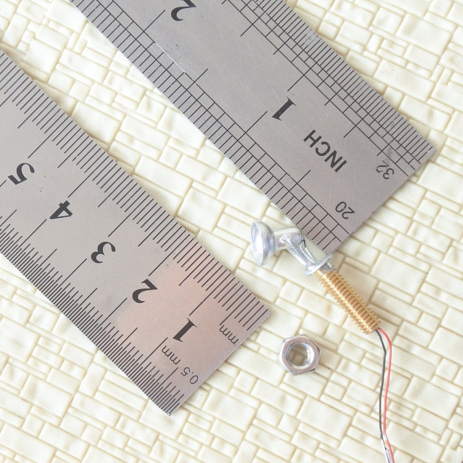 5 x OO / HO scale LED spotlight model limelight projector street lamp post #2sl