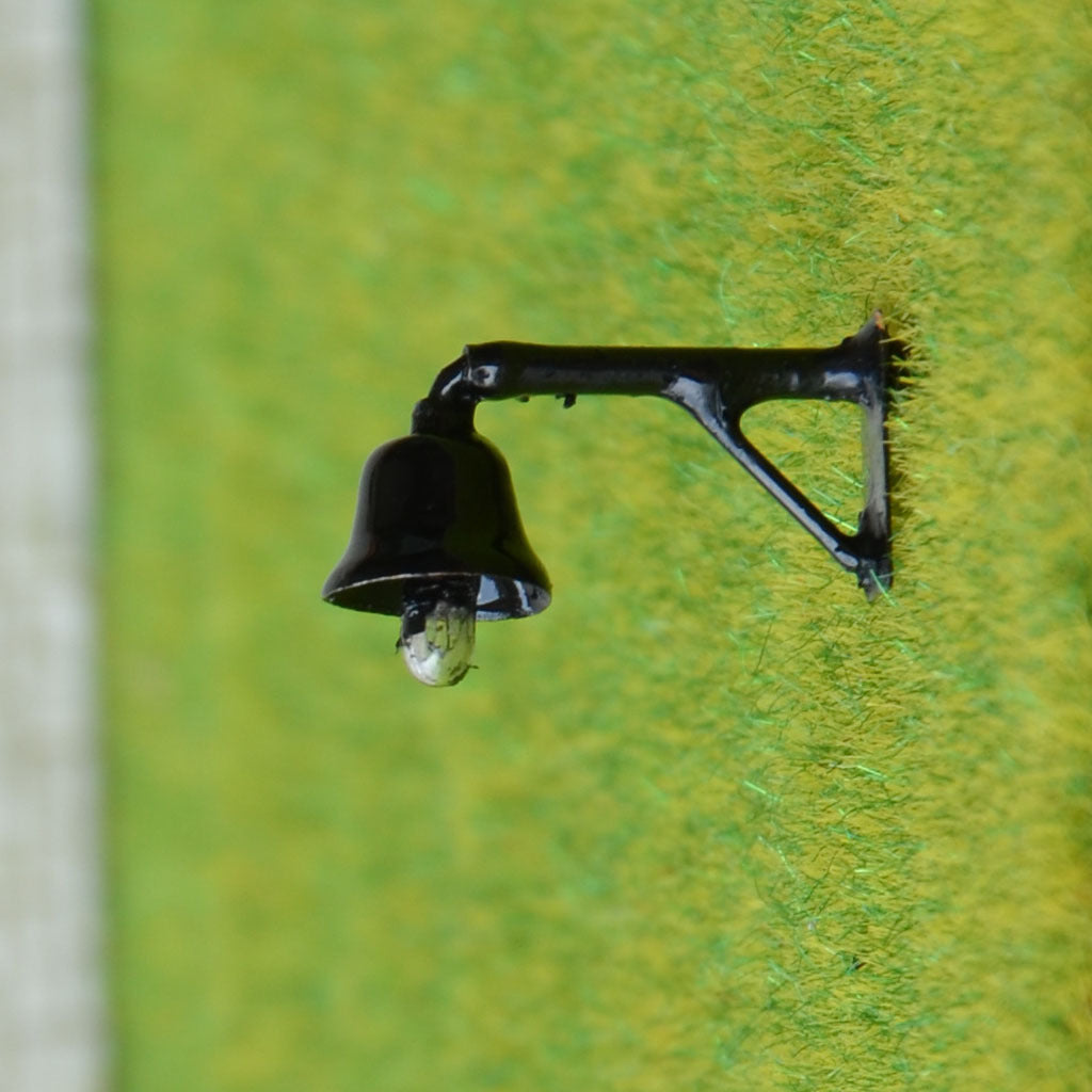 10 pcs HO Scale Model Lamppost 6V Bulbs Made Wall Light Metal Lamps #R41
