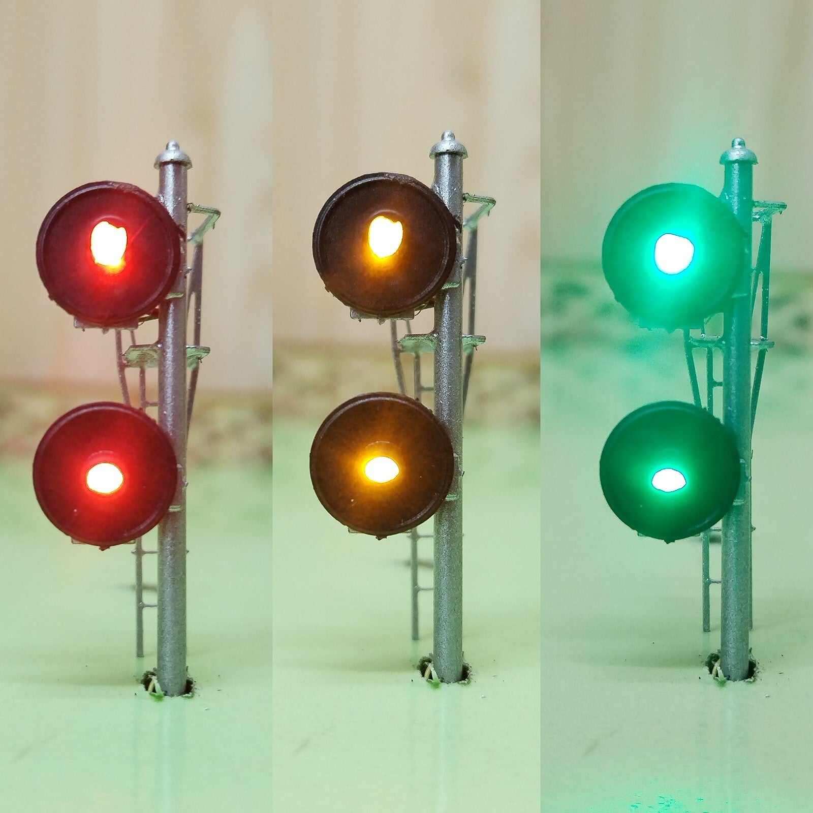 1 x searchlight signal target for cantilever signal bridge making 2 target #FC22