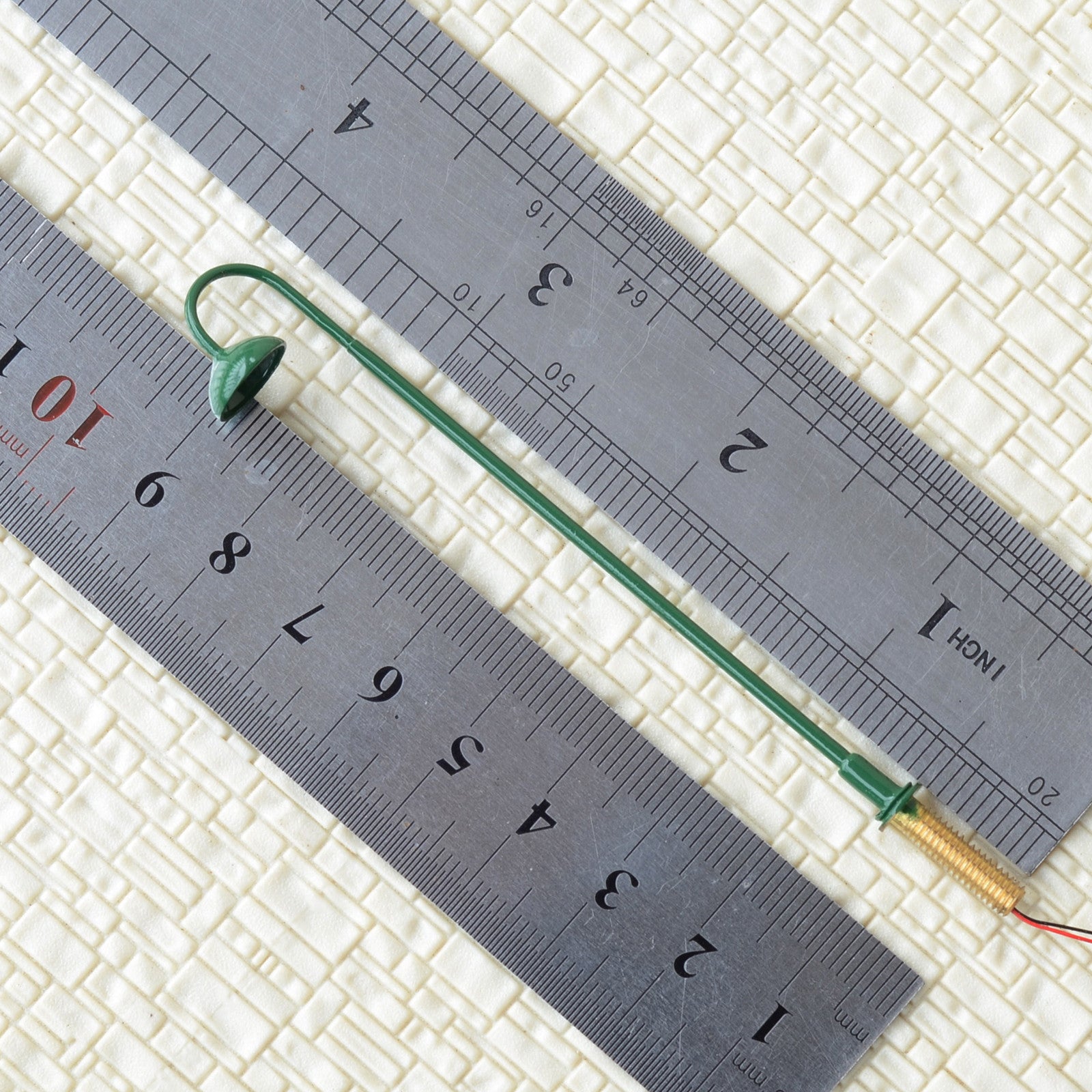 5 x O scale LED station light model train railroad street path lamp post #705sBG