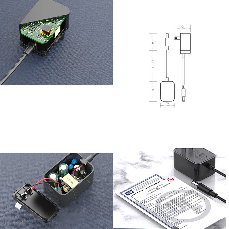 1 x US standard Transformer 12V DC Adaptor Power Supply for HO N street Lights