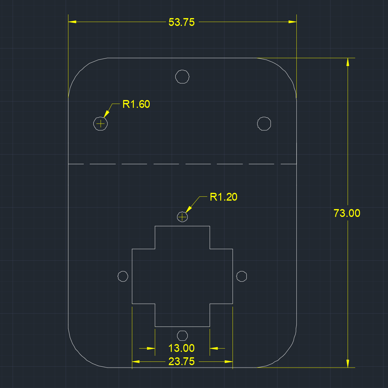 1 x SG90 mini servo with Acrylic bracket installer for crossing signal gate arms