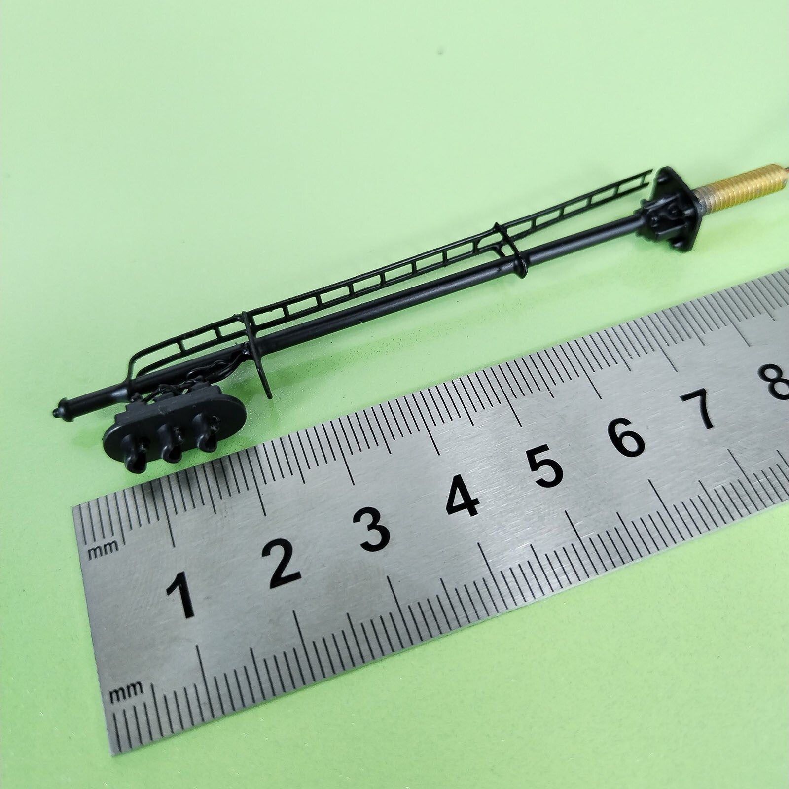 1 x HO scale model railroad 3 aspects block signal LED 3 colors light #K03SgBK