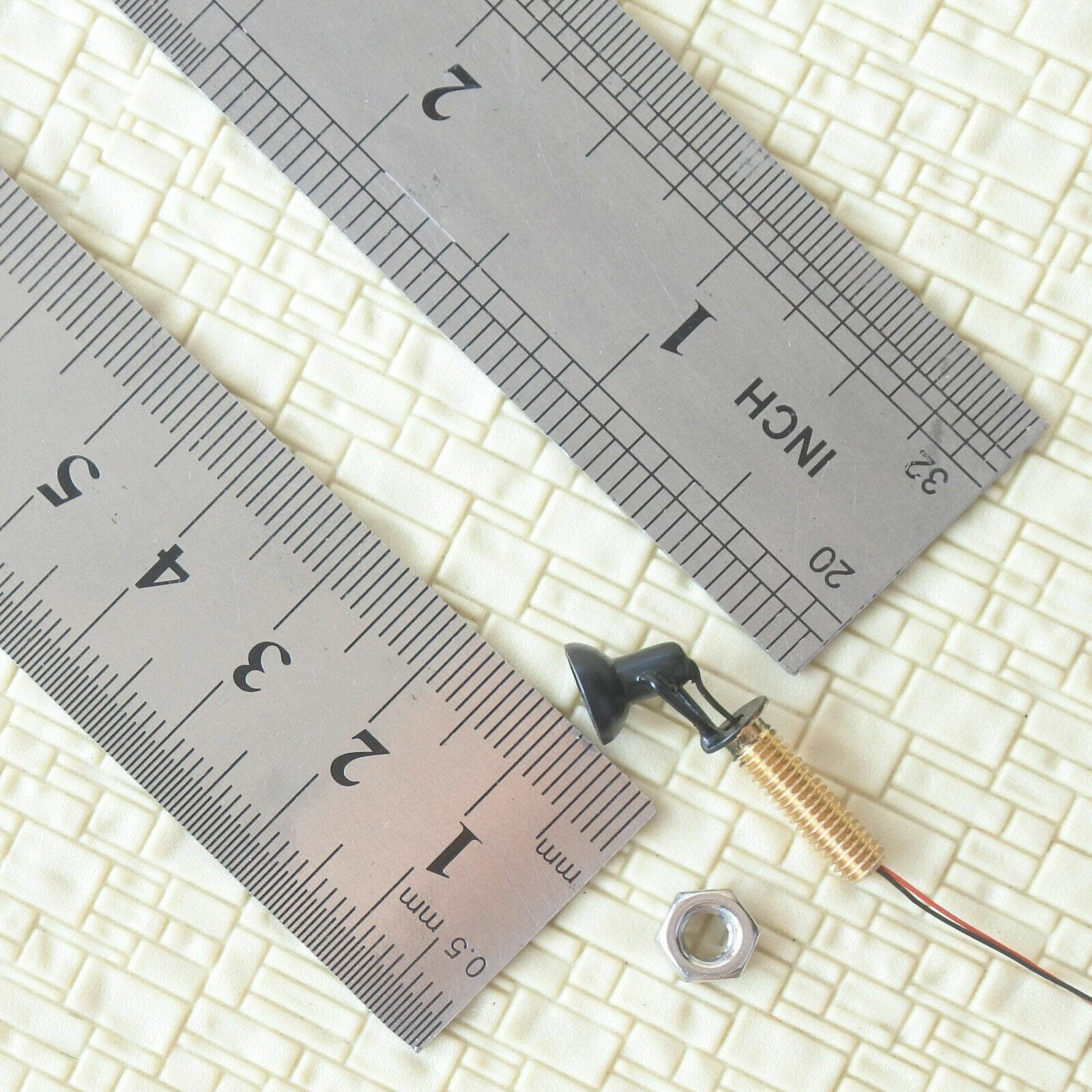 5 x HO scale LED spotlight model limelight projector street lamp post lights #2M