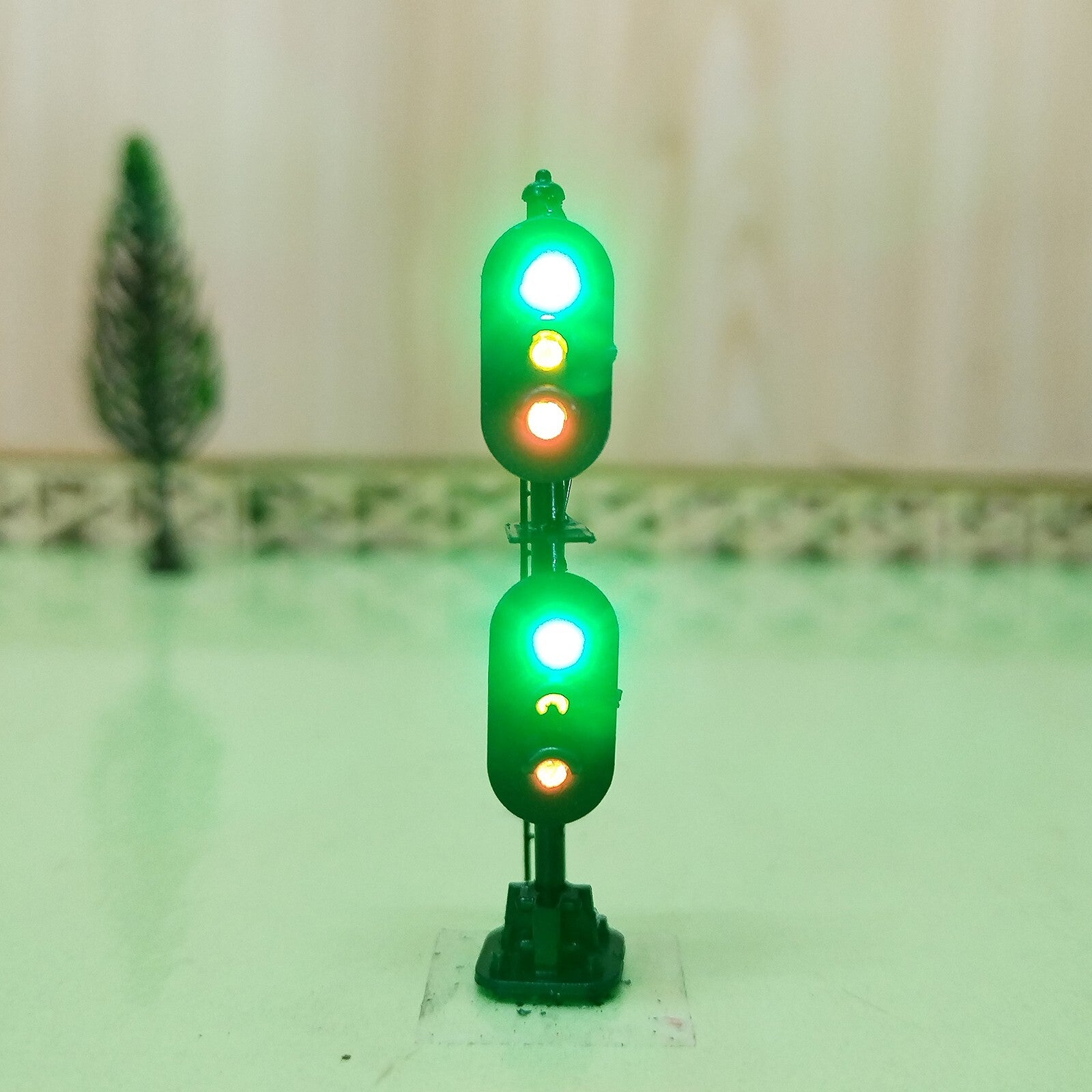 1 x black signal target for cantilever signal bridge making 3 aspects #FB33