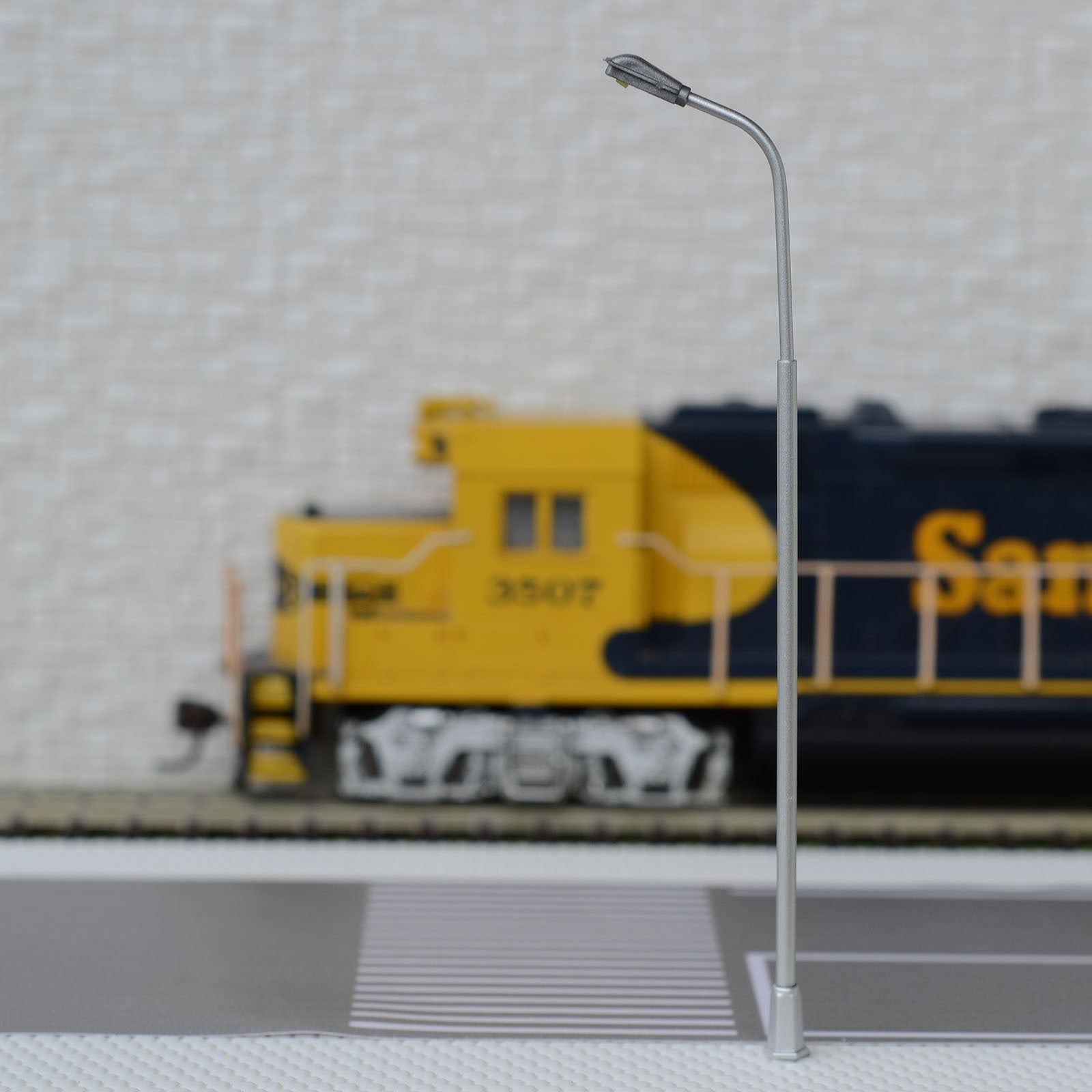 10 x OO / HO scale Model Railroad train Lamp posts Led street light Lamps YD100W