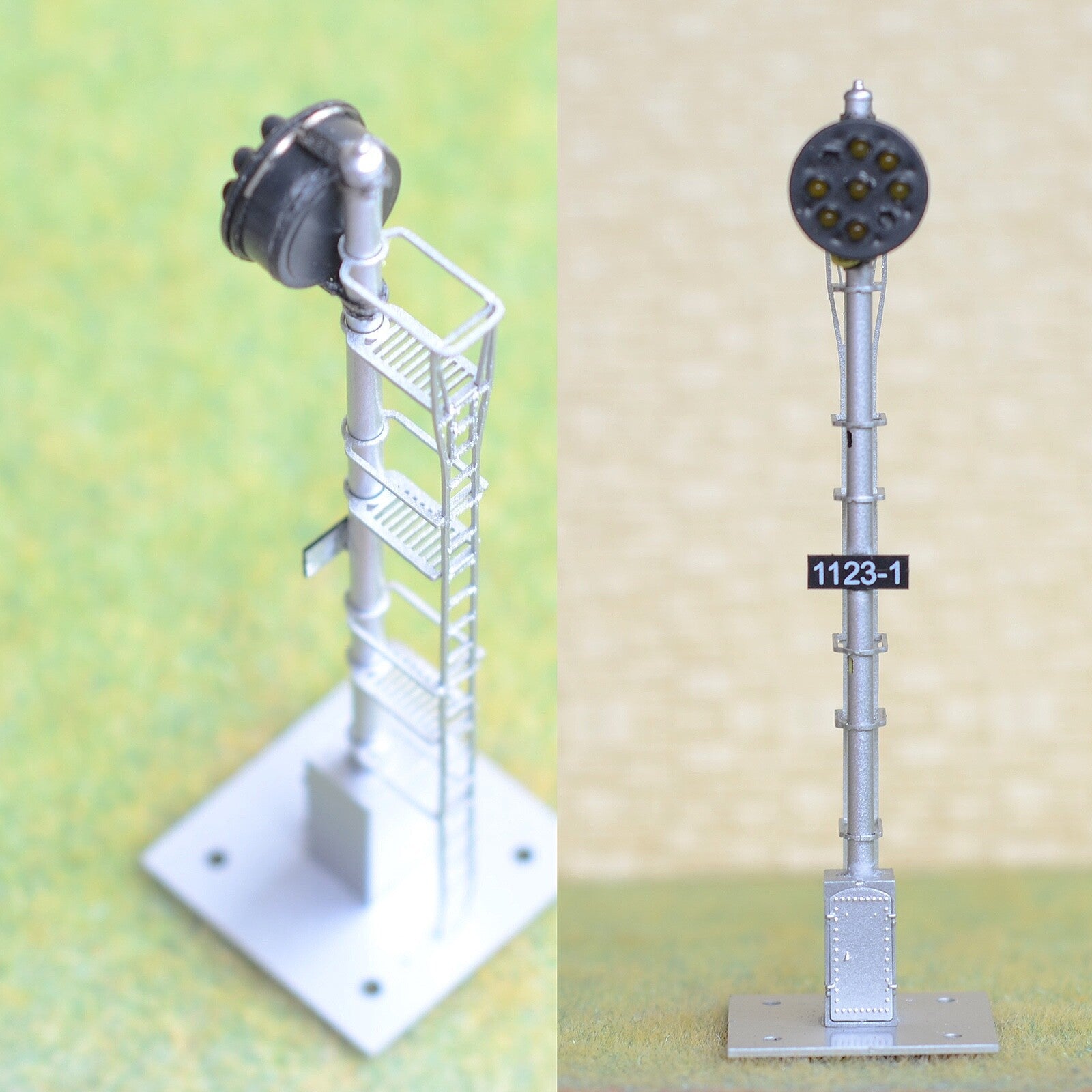 1 x HO scale model railroad CPL signal B&O light 3V LEDs Pennsy signal #DY7