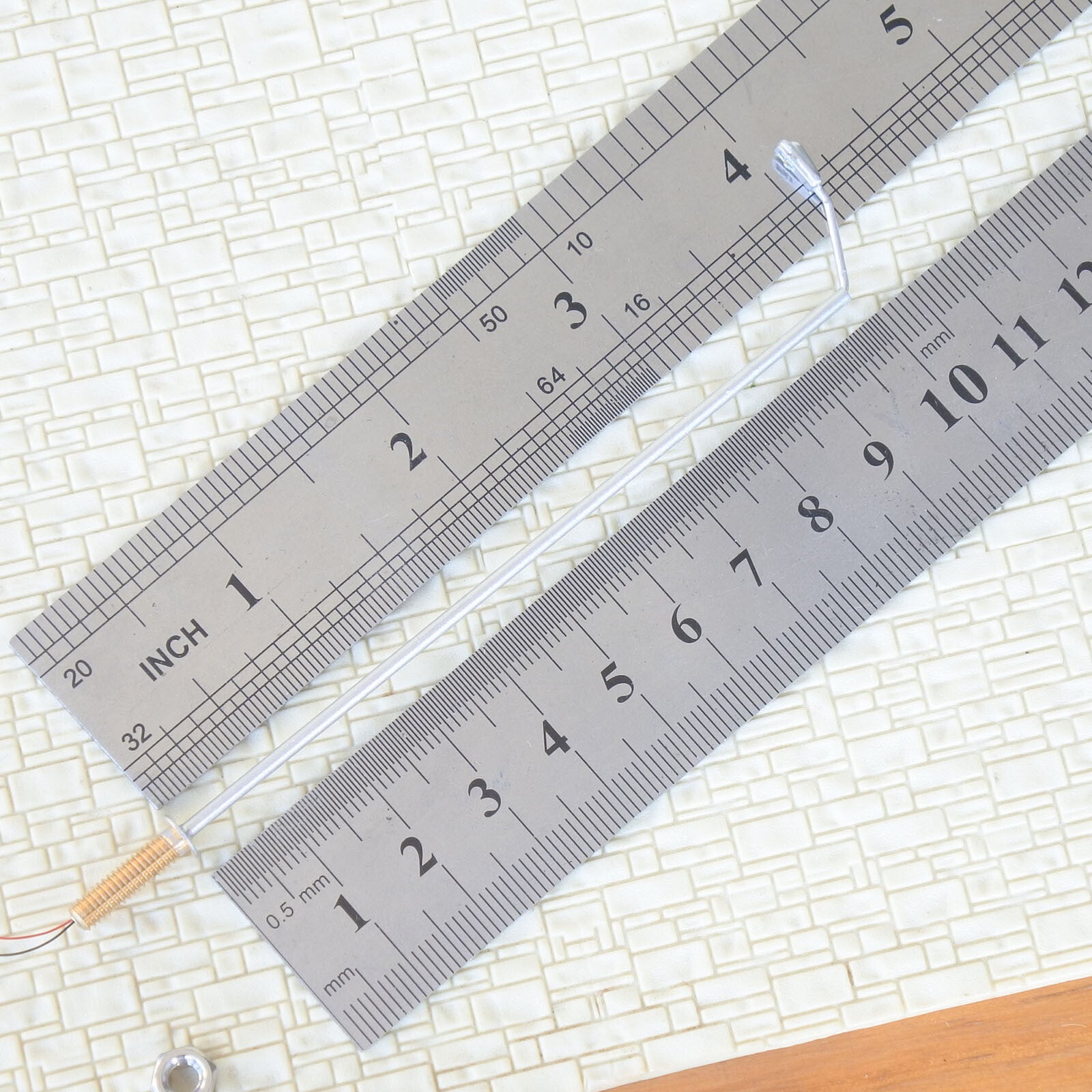 5 x HO scale LED street lights model train railroad station lamp posts #SL001SL