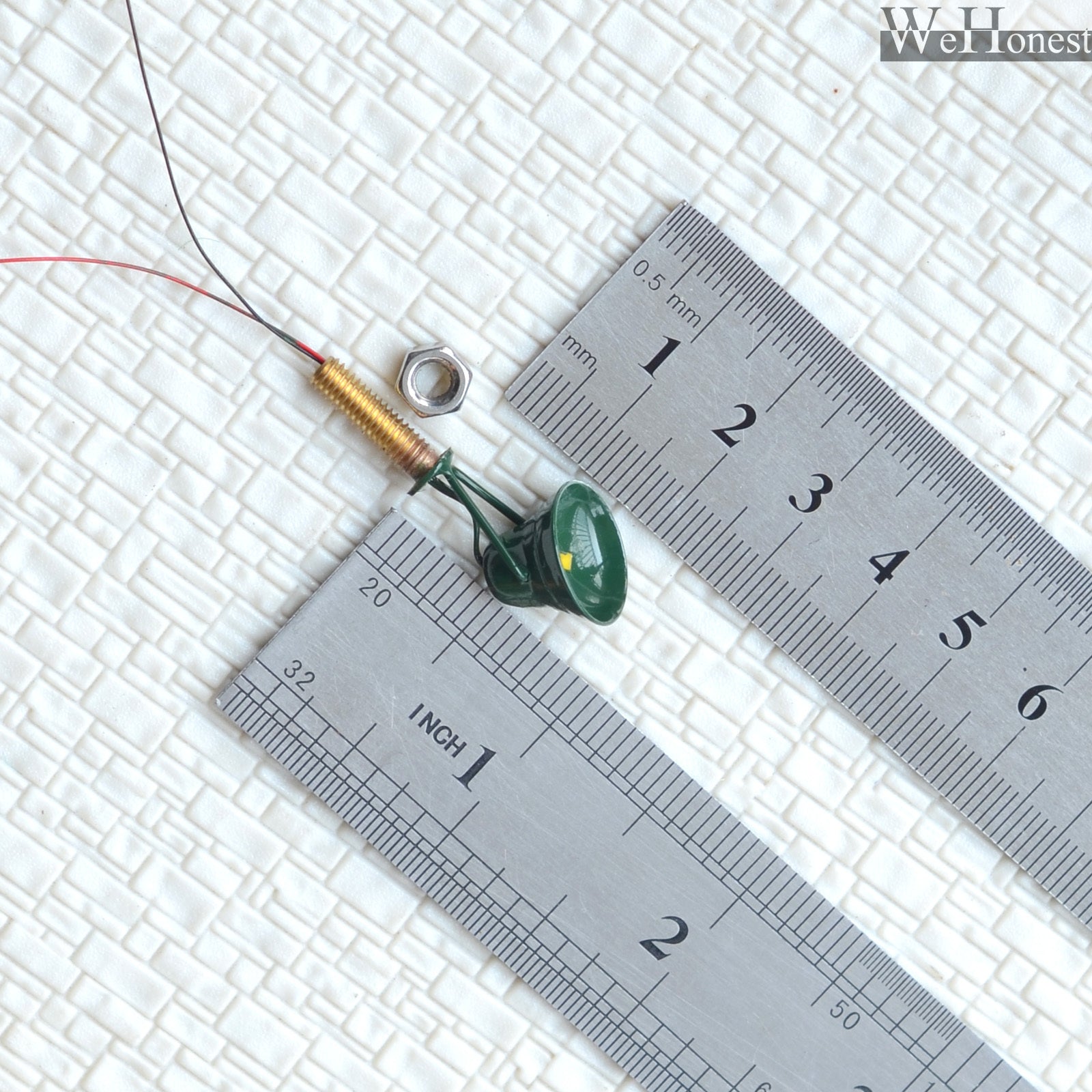 5 x O Scale led Spotlight Model layout limelight projector street Lamp post #3BG