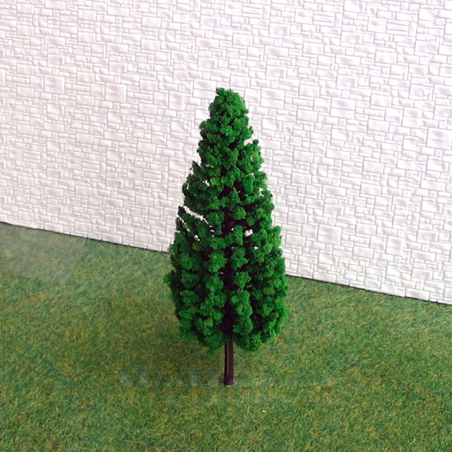 10 pcs Model Pine Trees for O scale 1:48 scene 130mm Foam Model Trees #C13045