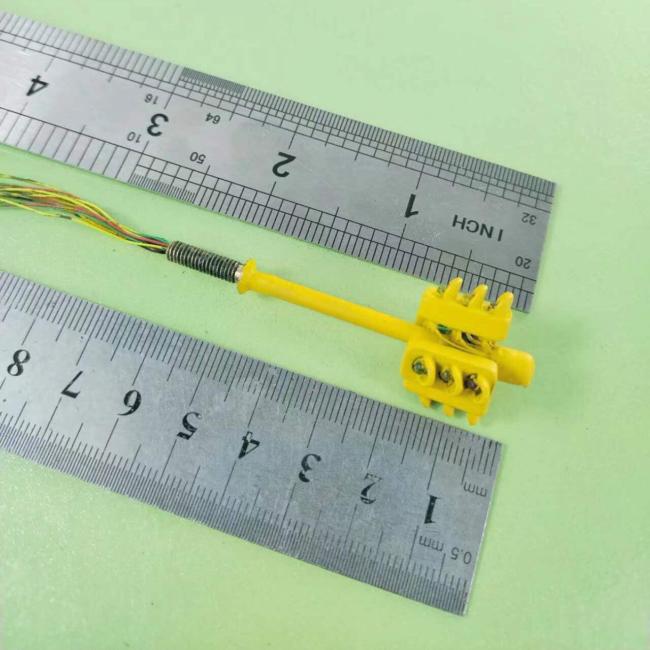 2 x traffic signal light HO OO scale model railroad 4 directions sign LED #TS4D