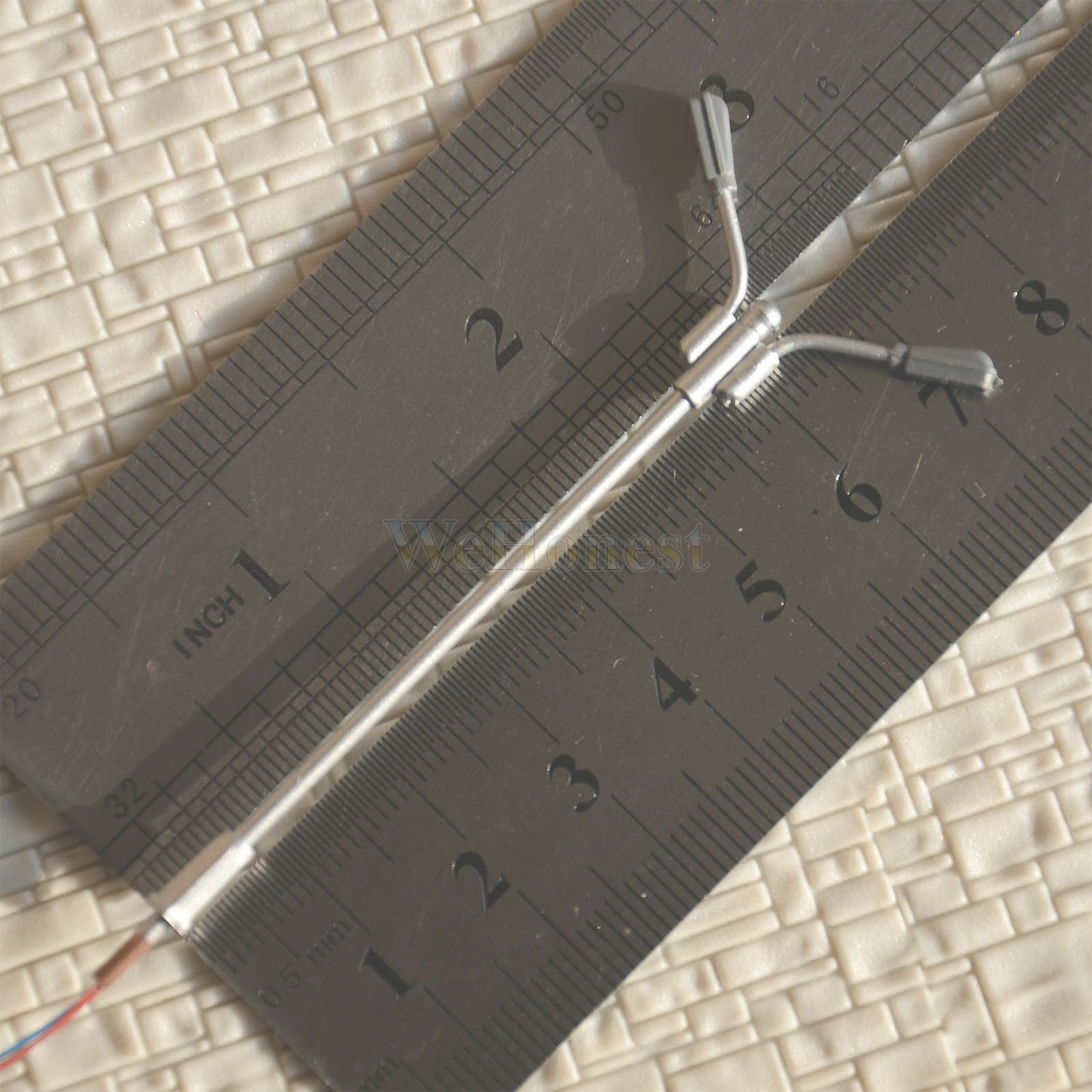 5 x OO / HO scale street light model railroad lamp posts LED path lamps #YD75D