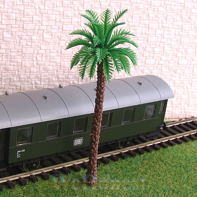 30 pcs HO or OO scale Coconut Palm Trees 110mm #M003