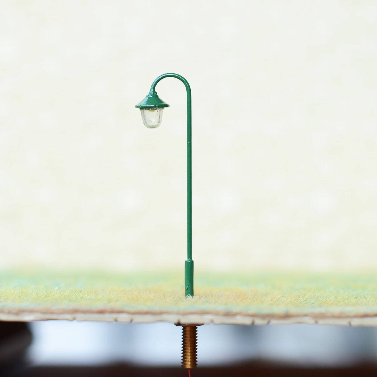 5 x HO scale model railroad antique street light LED lamppost path lamp #S0912BG