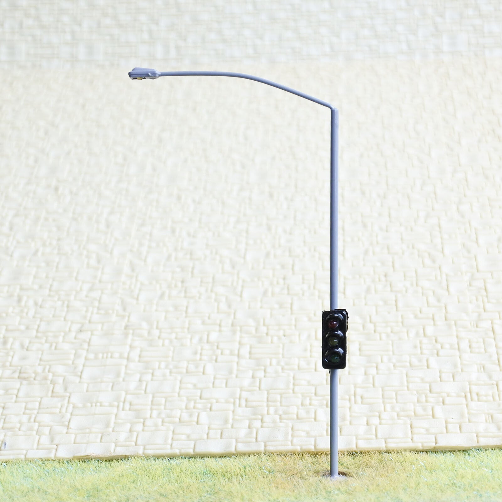 1 x traffic signal with street light HO OO scale model railroad led lamps #corGB