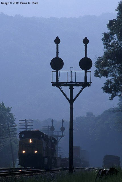 1 x HO scale model railroad tower CPL signal B&O goalpost position #LU1RU1NB