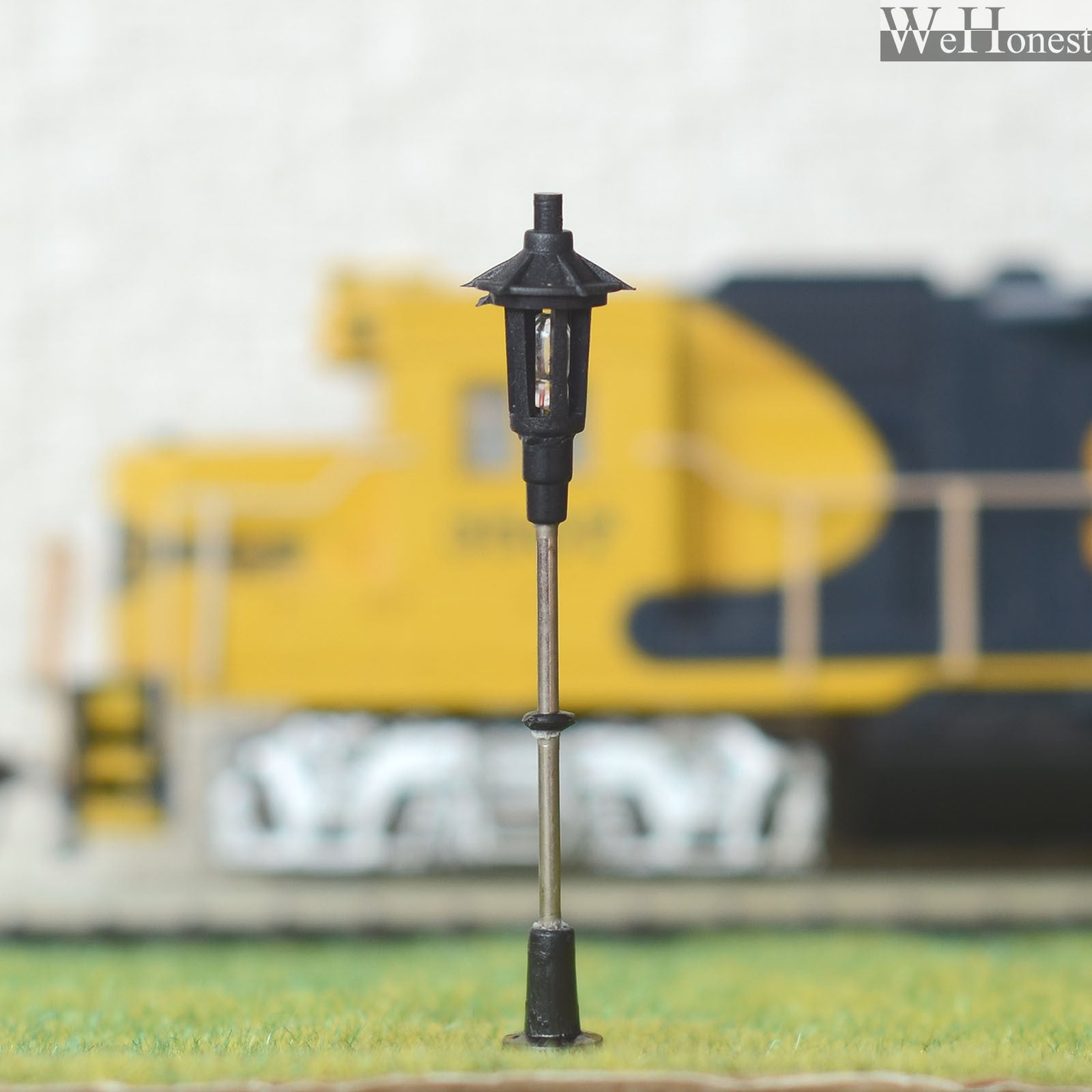10 x OO / HO Scale Model Train Lamps Railroad Lamp posts antique Street Light R3