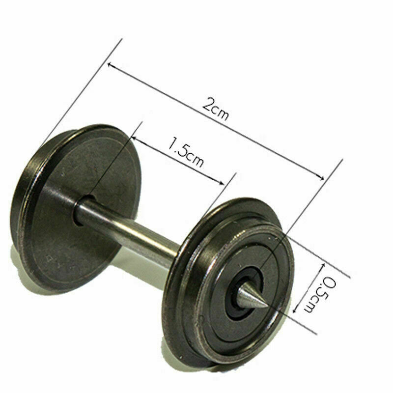 1 set HO power pickup from tracks system light up coach interior anti-flicking