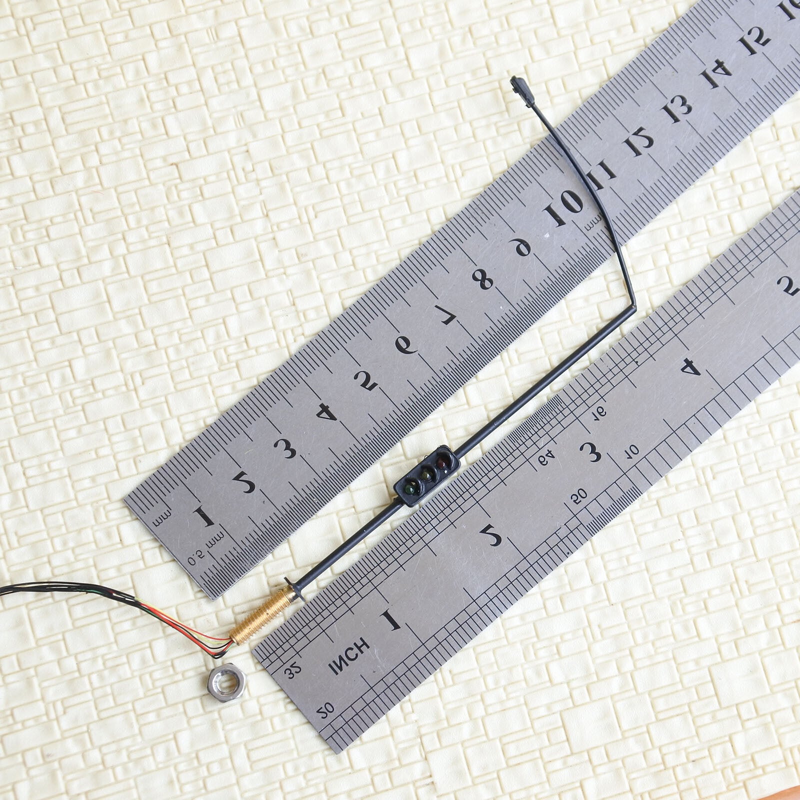 1 x traffic signal with street light HO OO scale model railroad led lamps #corBB