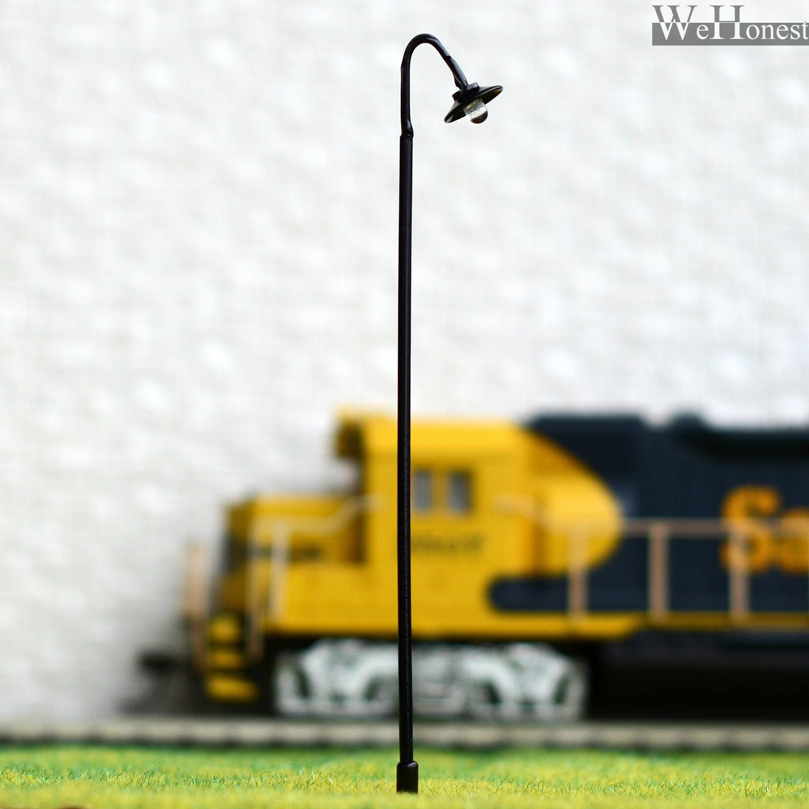 5 x OO / HO scale LED street lights model train lamp post lamps + resistors #601