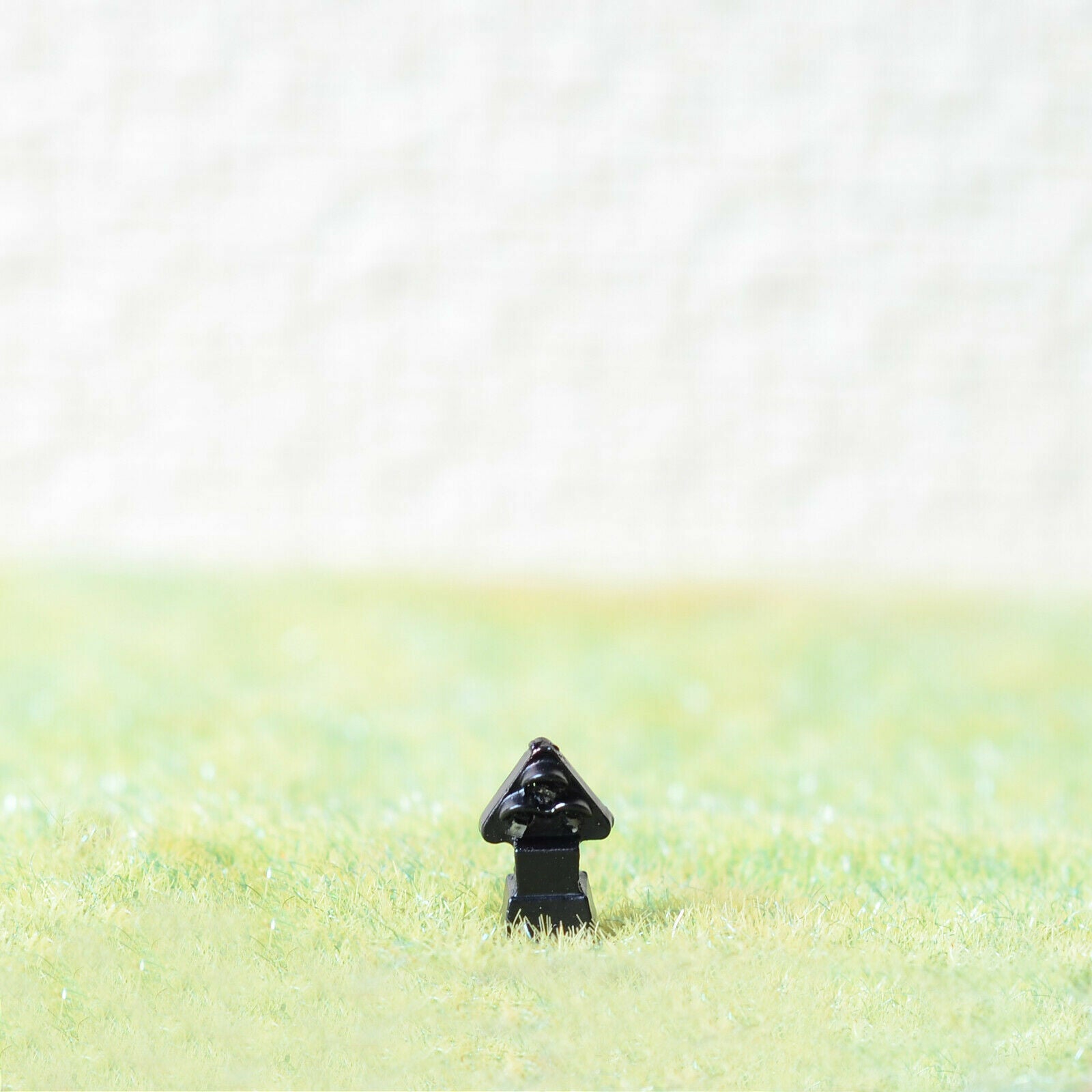 1 x N scale model train European block dwarf signal railway LED 2 bottom red