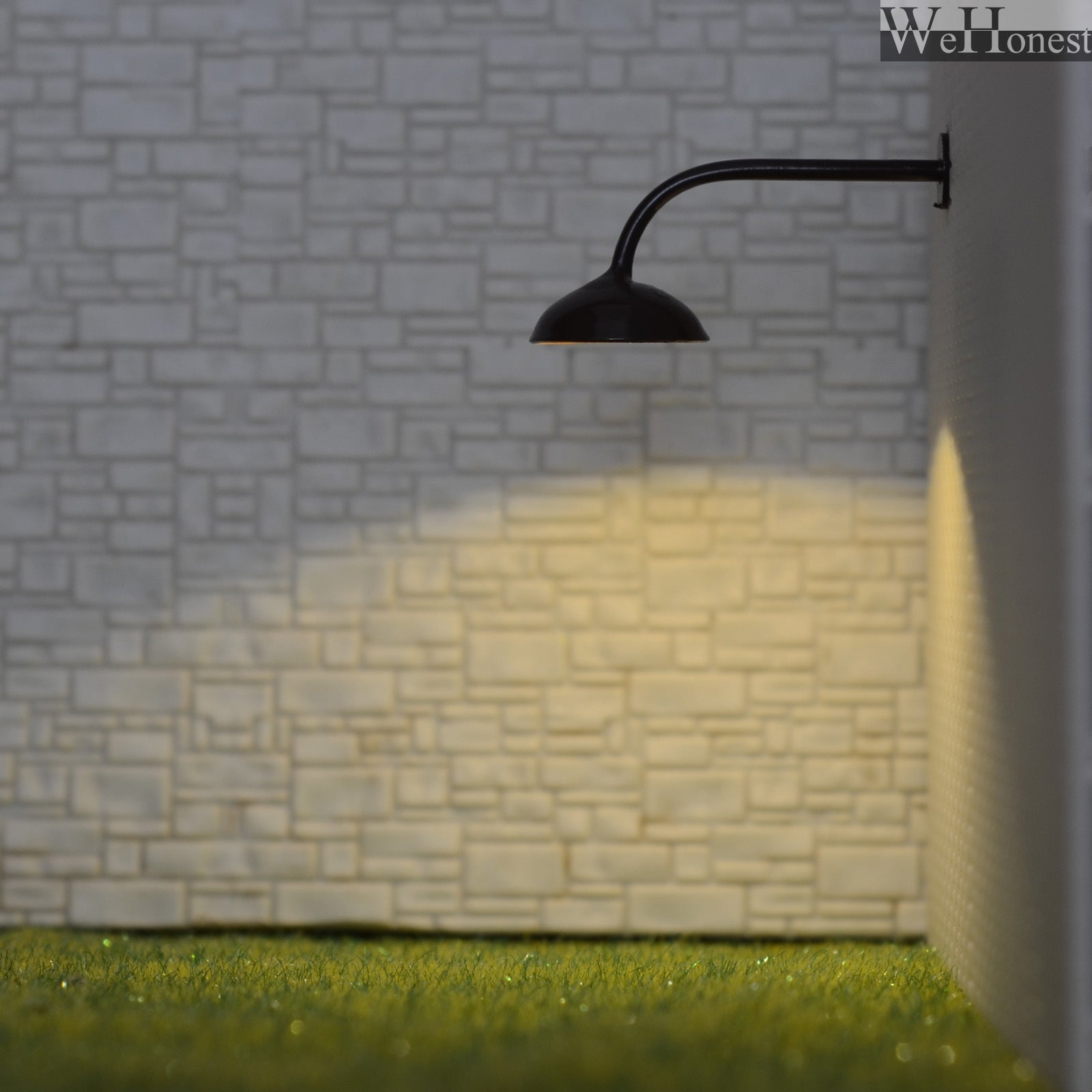 5 x O Scale LED Street wall Light Model Railroad Spotlight lamp post #R45OBR