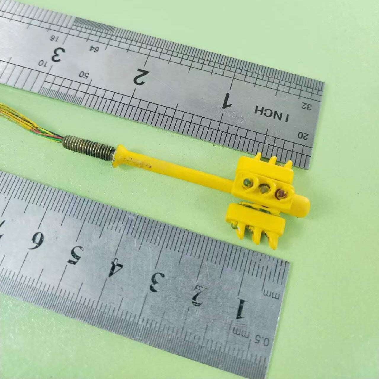 2 x traffic signal light HO OO scale model railroad 3 directions sign LED #TS3D