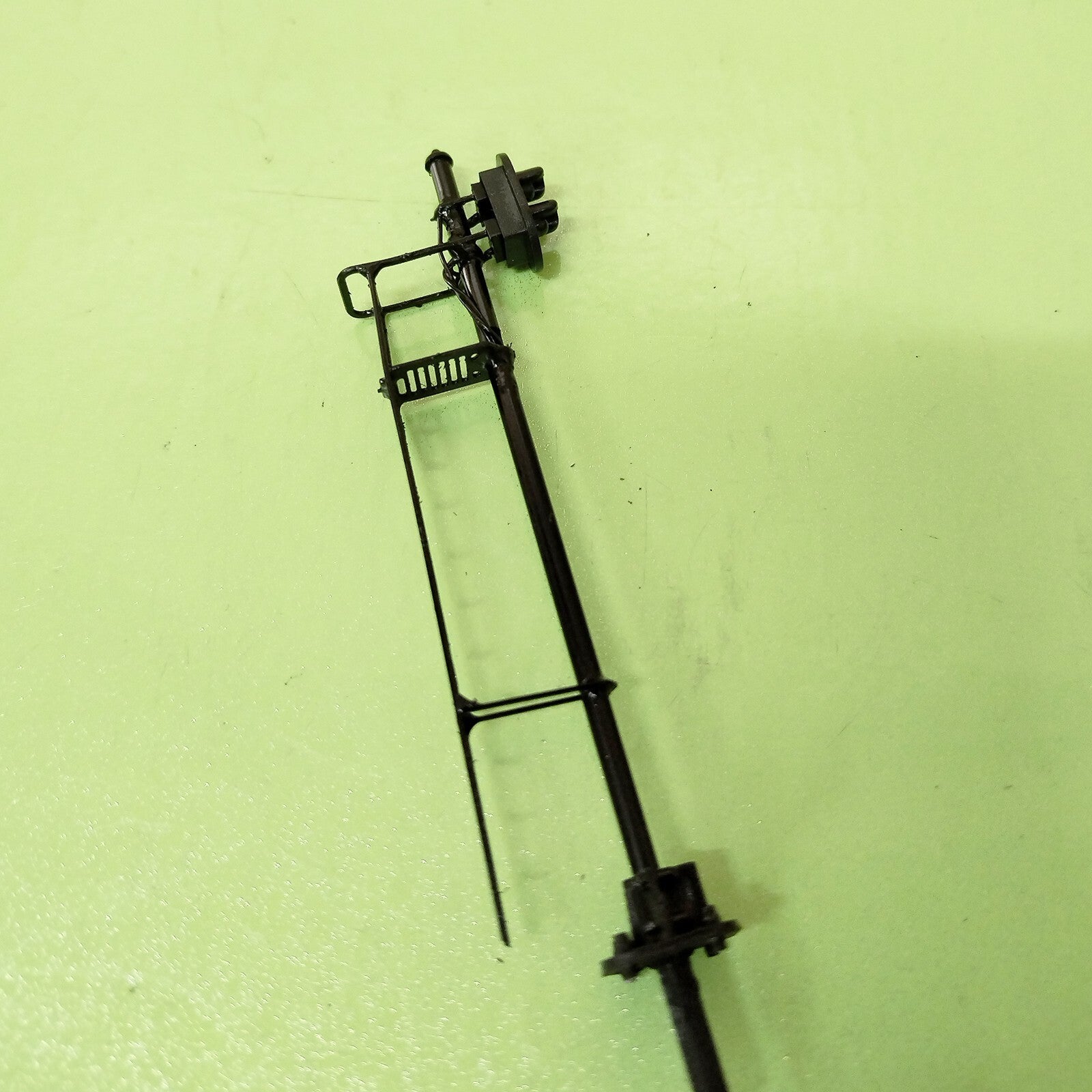 1 x HO scale model railroad 2 aspects block signal LED green/red light #K02Ky