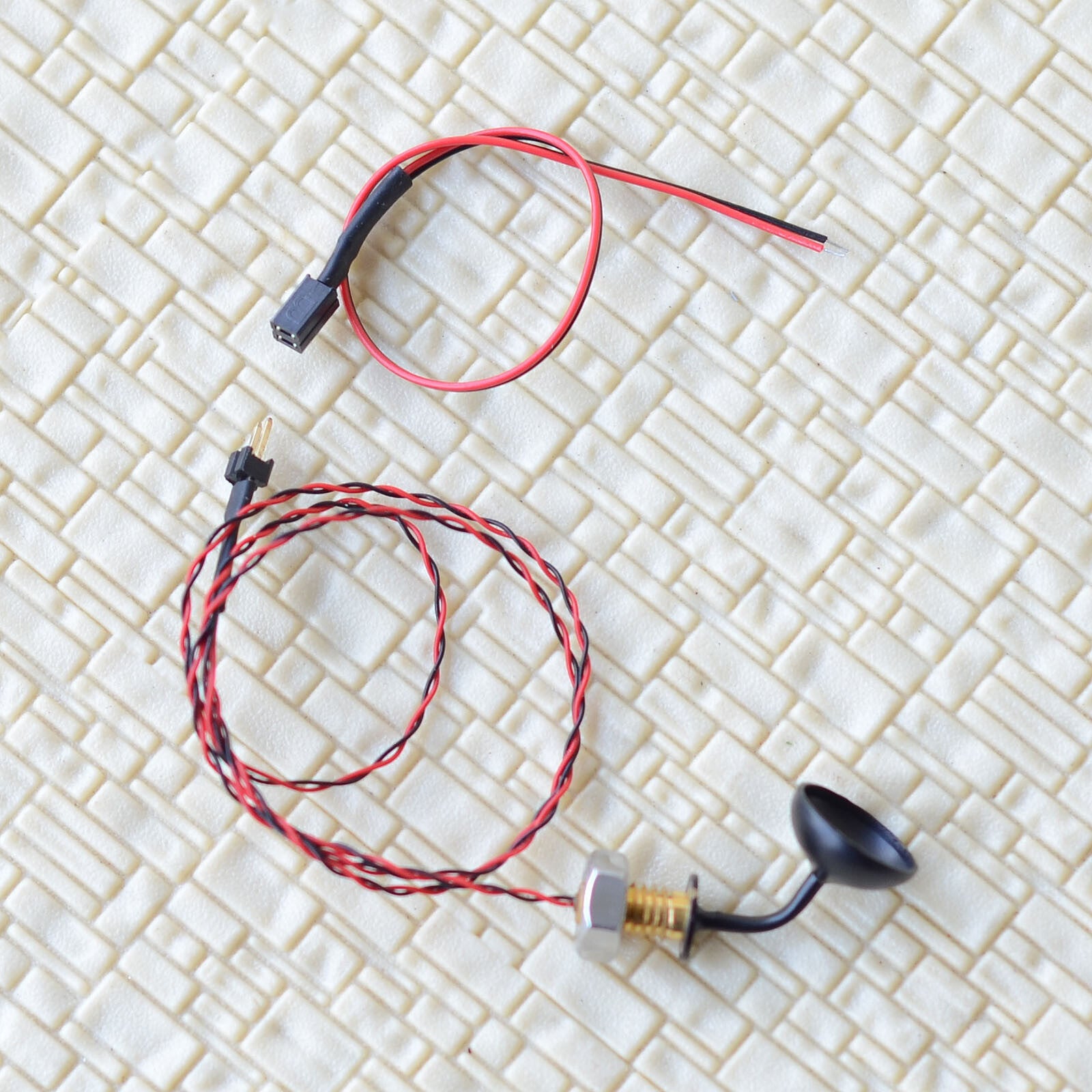 5 x O scale modern street wall lights model LED bracket lamp post (PNP) #R2wSL