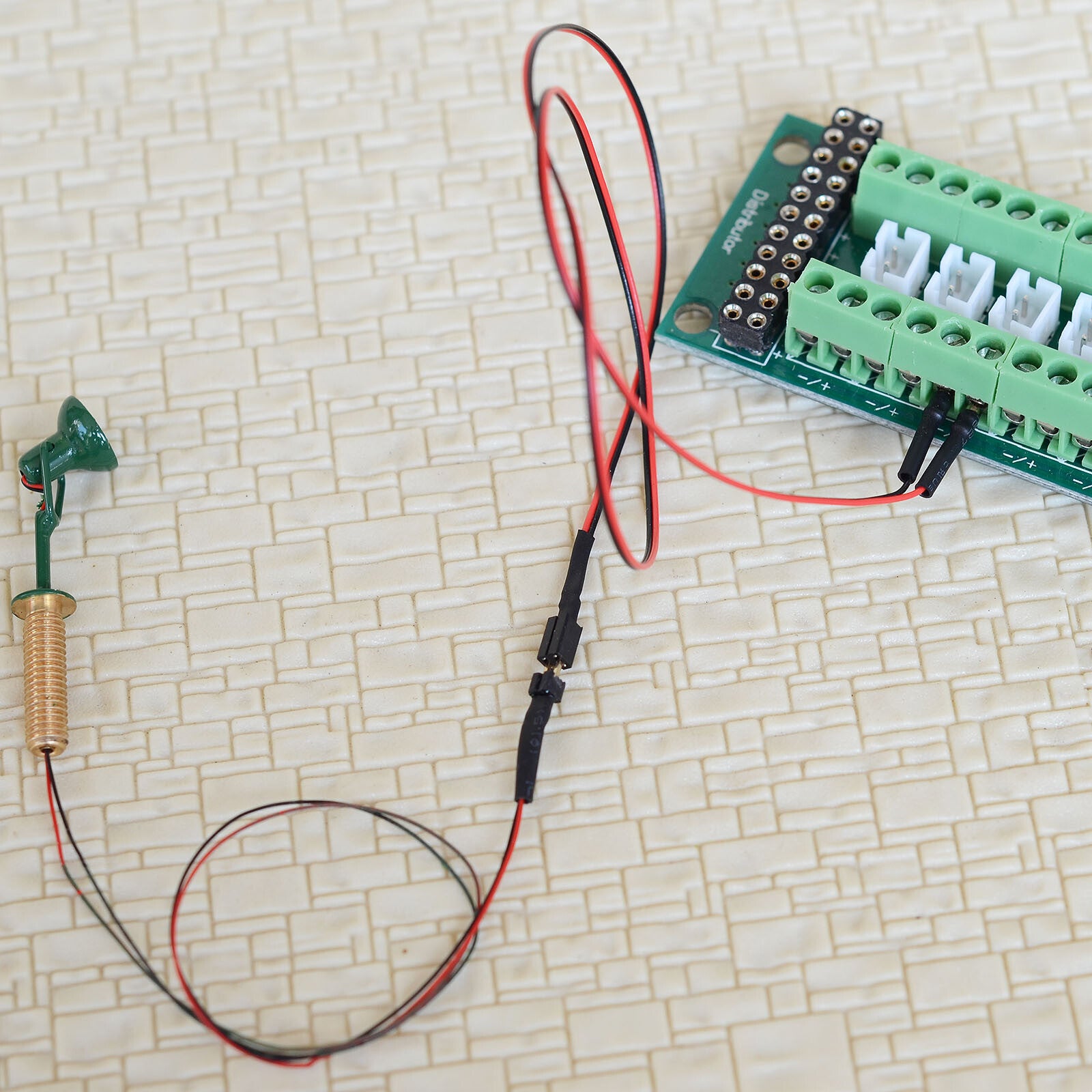 10 x wired combined 2 pins mini-plug 1.27mm + separate pin connectors