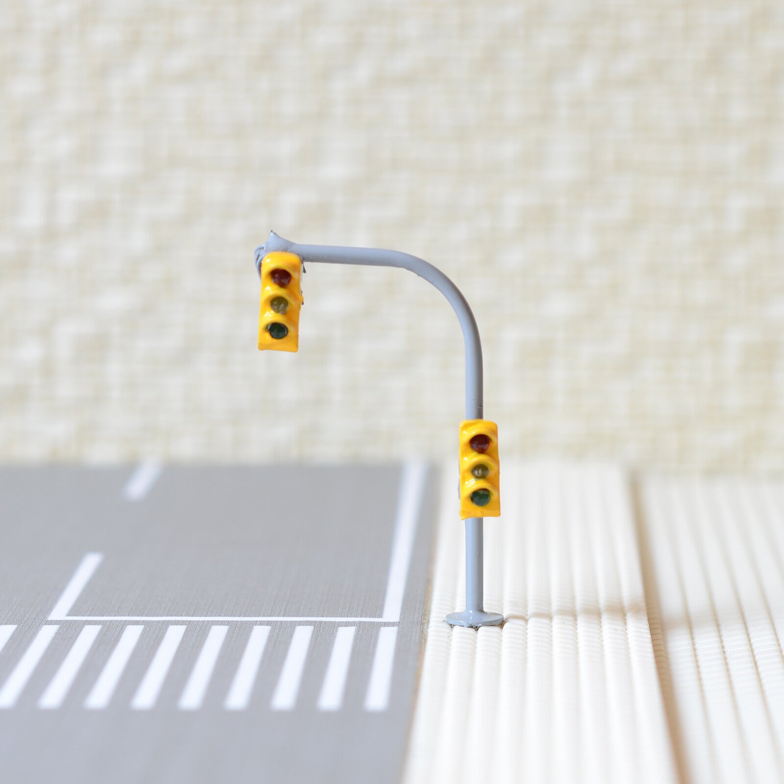 2 x traffic lights N crossing walk model LED pedestrian street signals #OB3C3NR