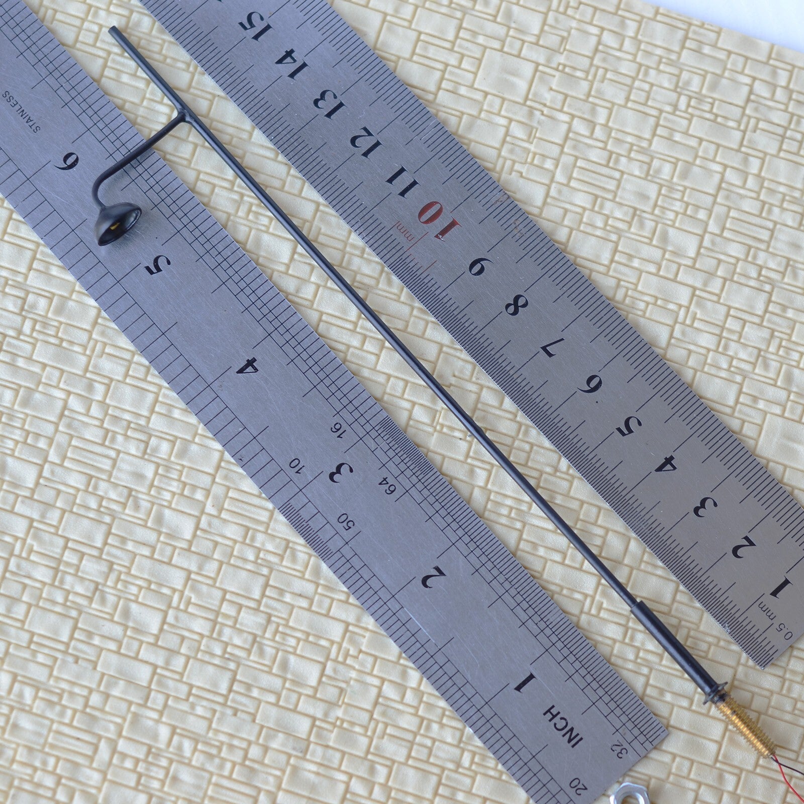 5 x O scale LED street light model train railroad station path lamp post #U45