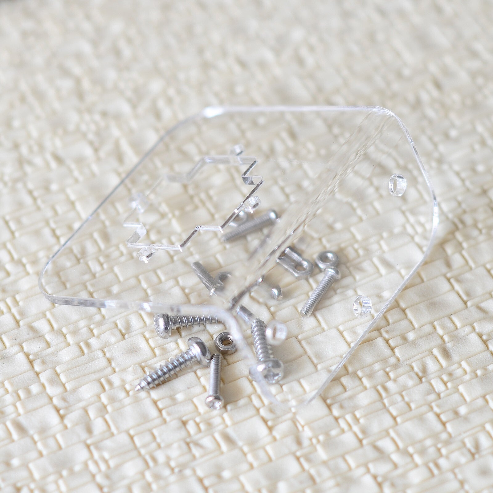 2 x Acrylic bracket installer for SG90 mini servo mounting stand crossing gate