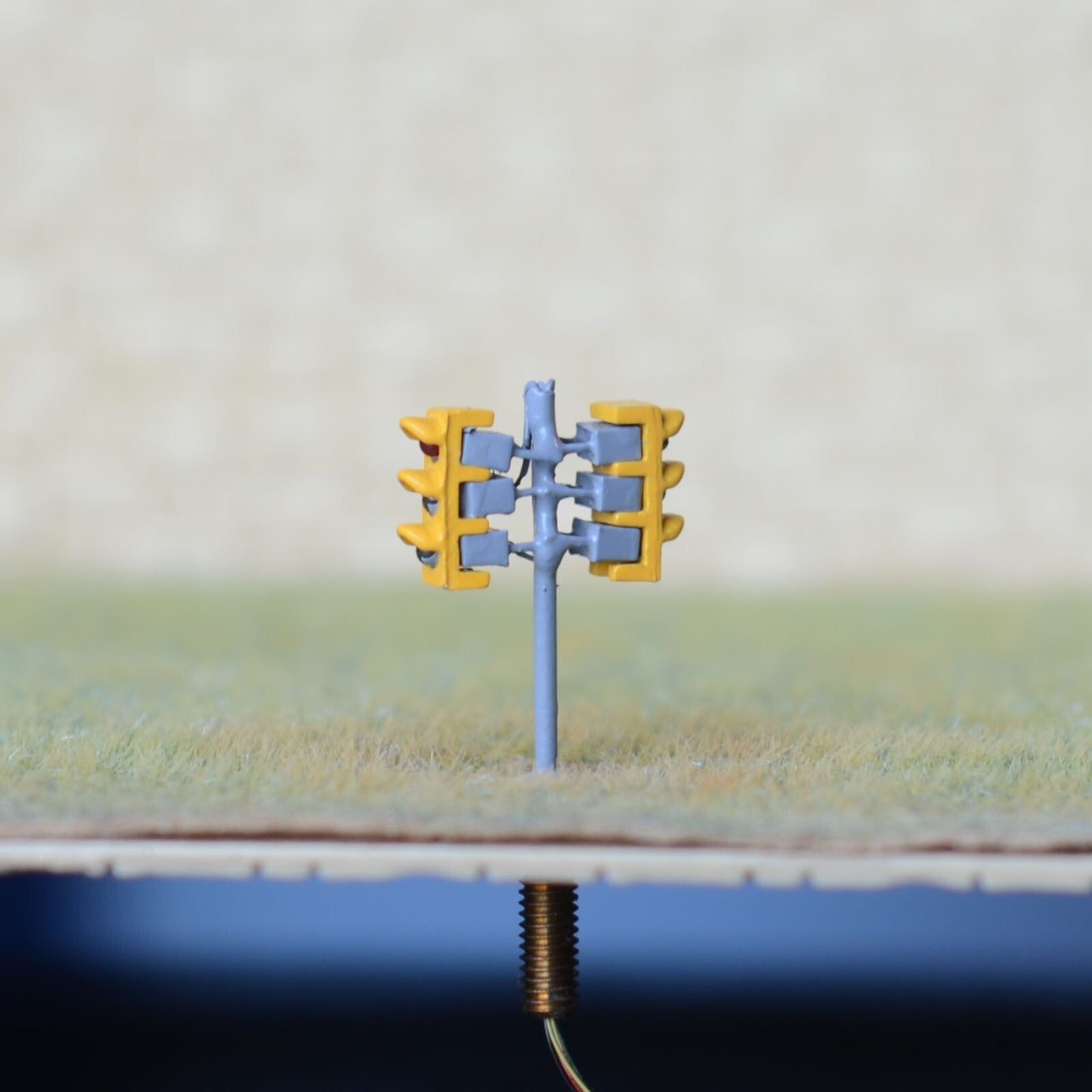 2 x traffic lights N crossing walk model LED pedestrian street signals #NL3OR3