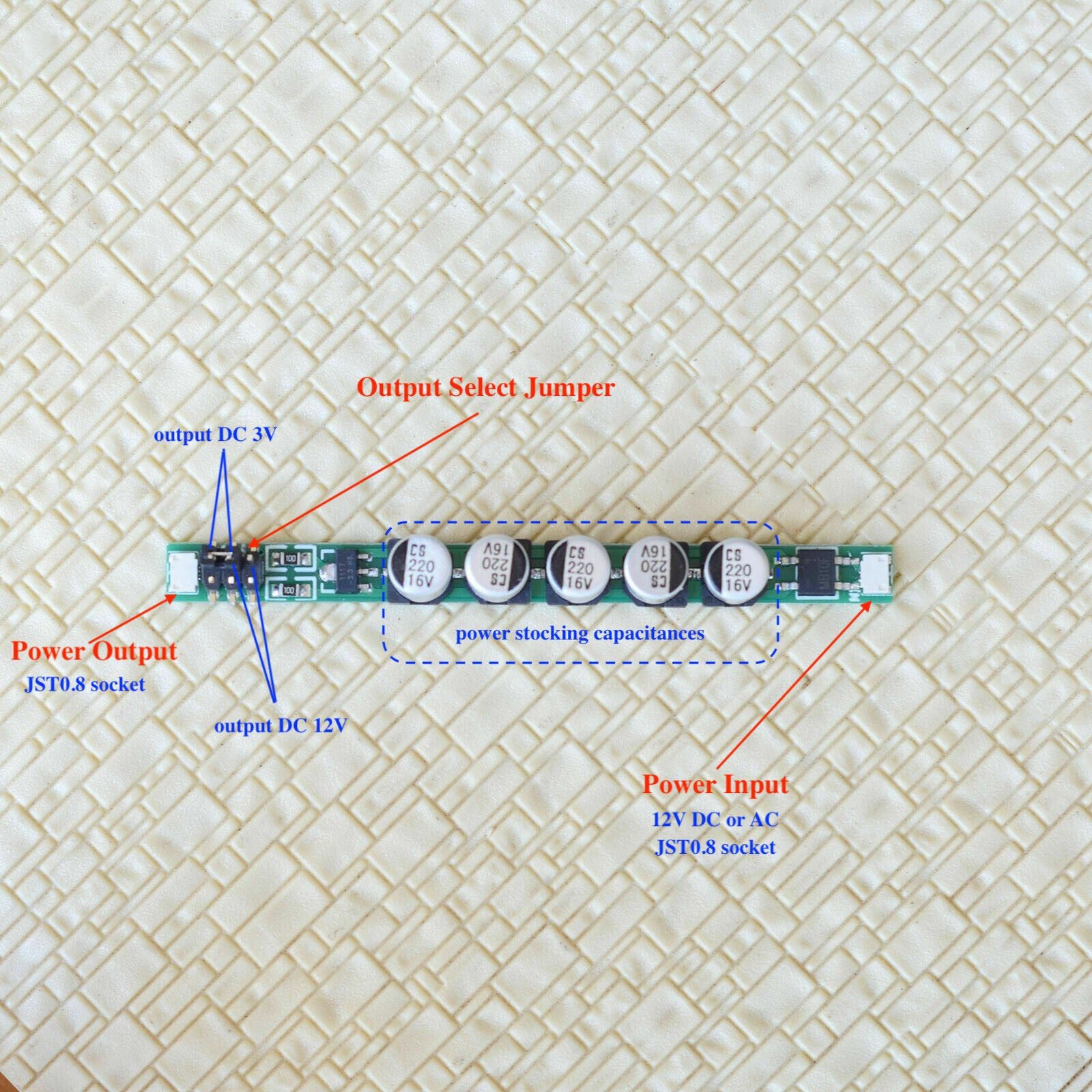 1 set HO power pickup from tracks system light up coach interior anti-flicking