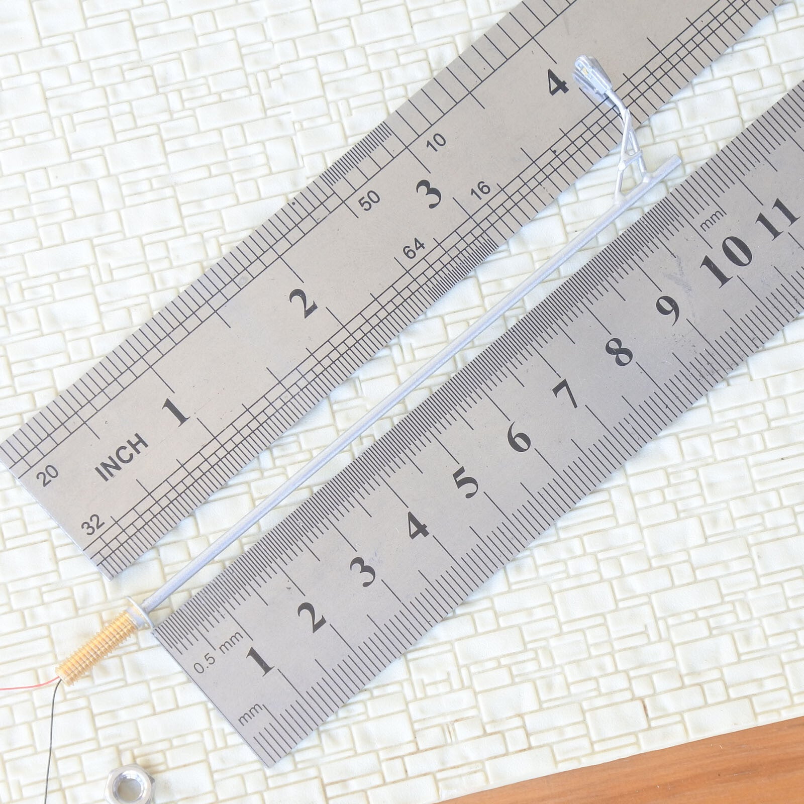 5 x HO scale LED street lights model train railroad station lamp posts #SL002SL