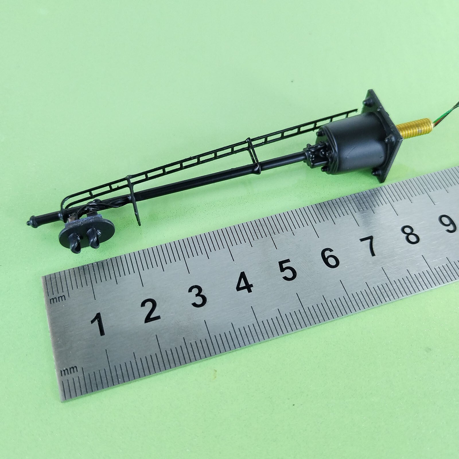 1 x HO scale model railroad 2 aspects block signal LED green/red light #K02SpBK