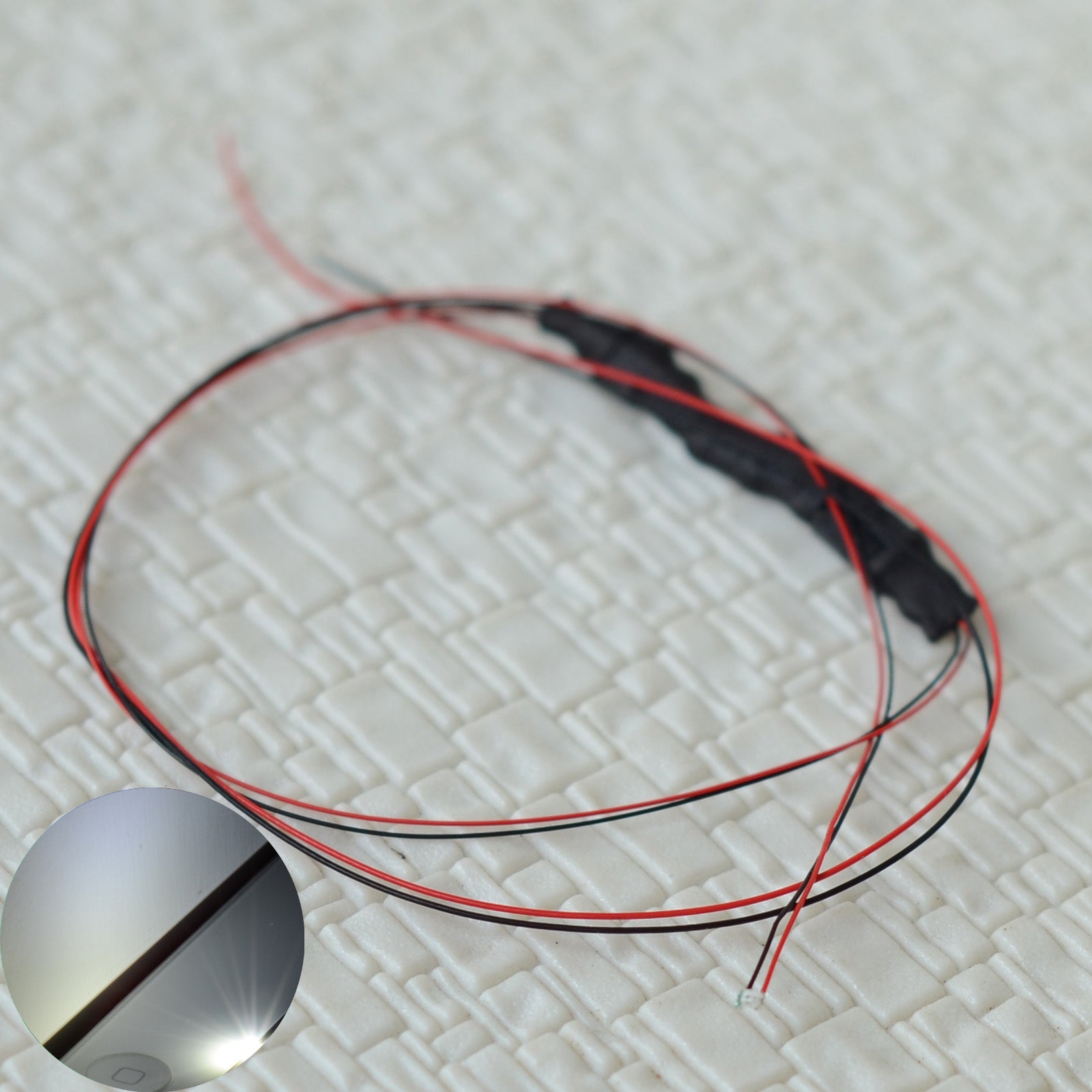 10 x auto flash blink twinkle cold white #0402 SMD nano led Lighting Pre Wired