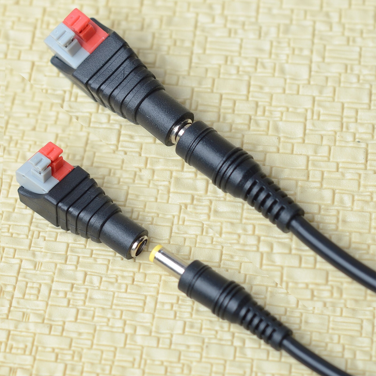 1 x DC 12V FEMALE POWER BALUN CONNECTOR 5.5mm x 2.1mm convertor ADAPTER JACK