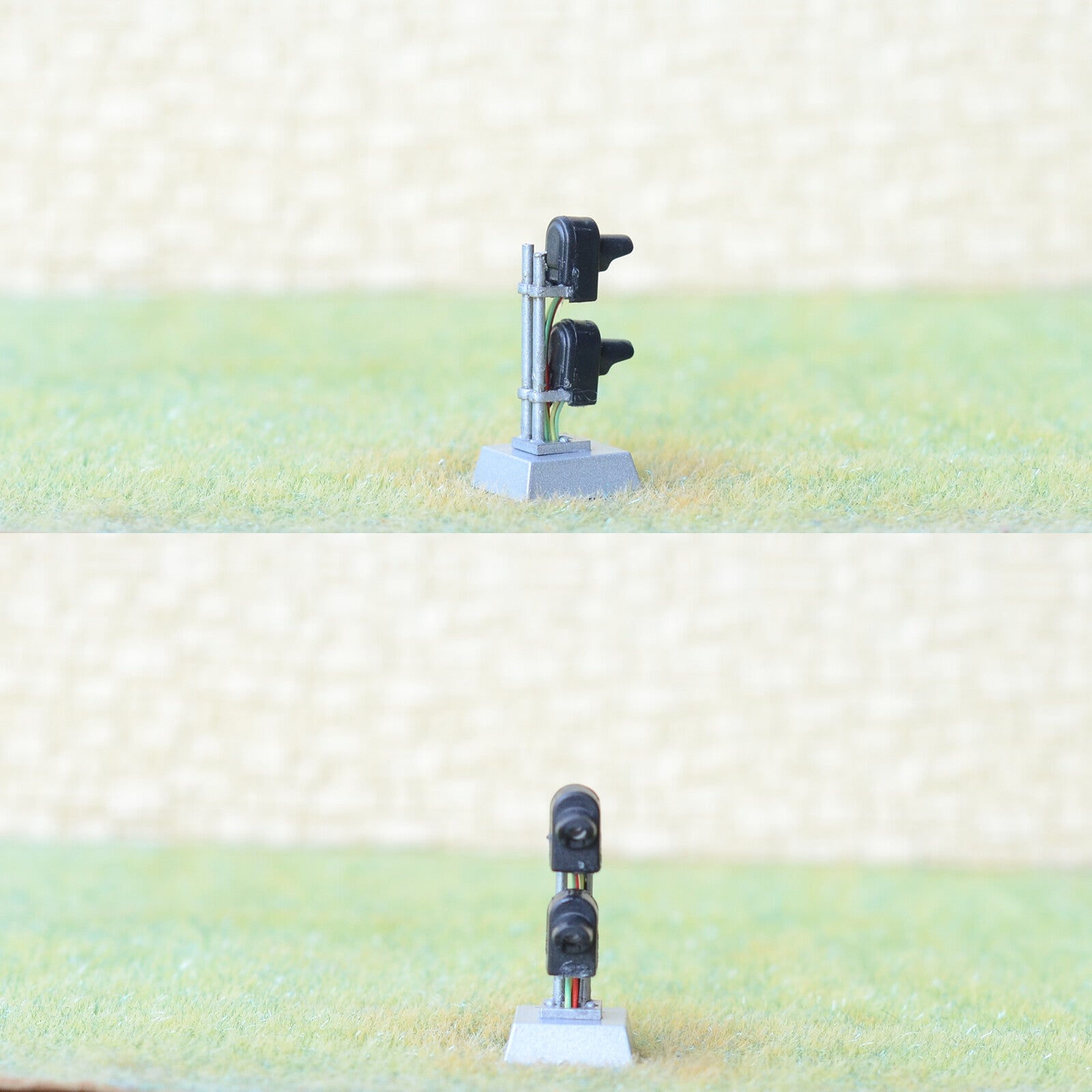 1 x HO scale dwarf searchlight signal ground 2 targets GRS SA-1 tri-colors #LS2