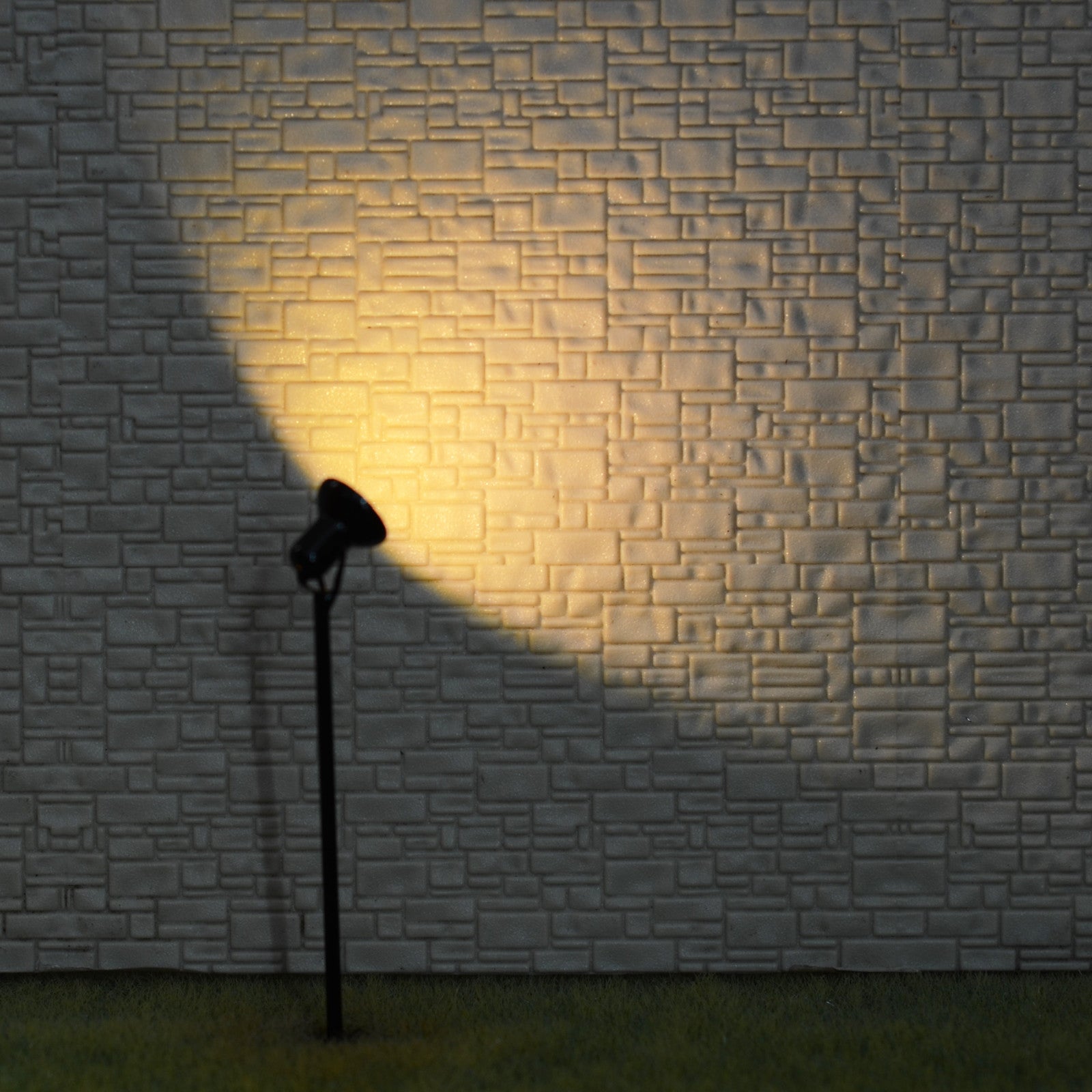 5 x O scale LEDs made spotlight Model limelight projector street Lamp post #4BL