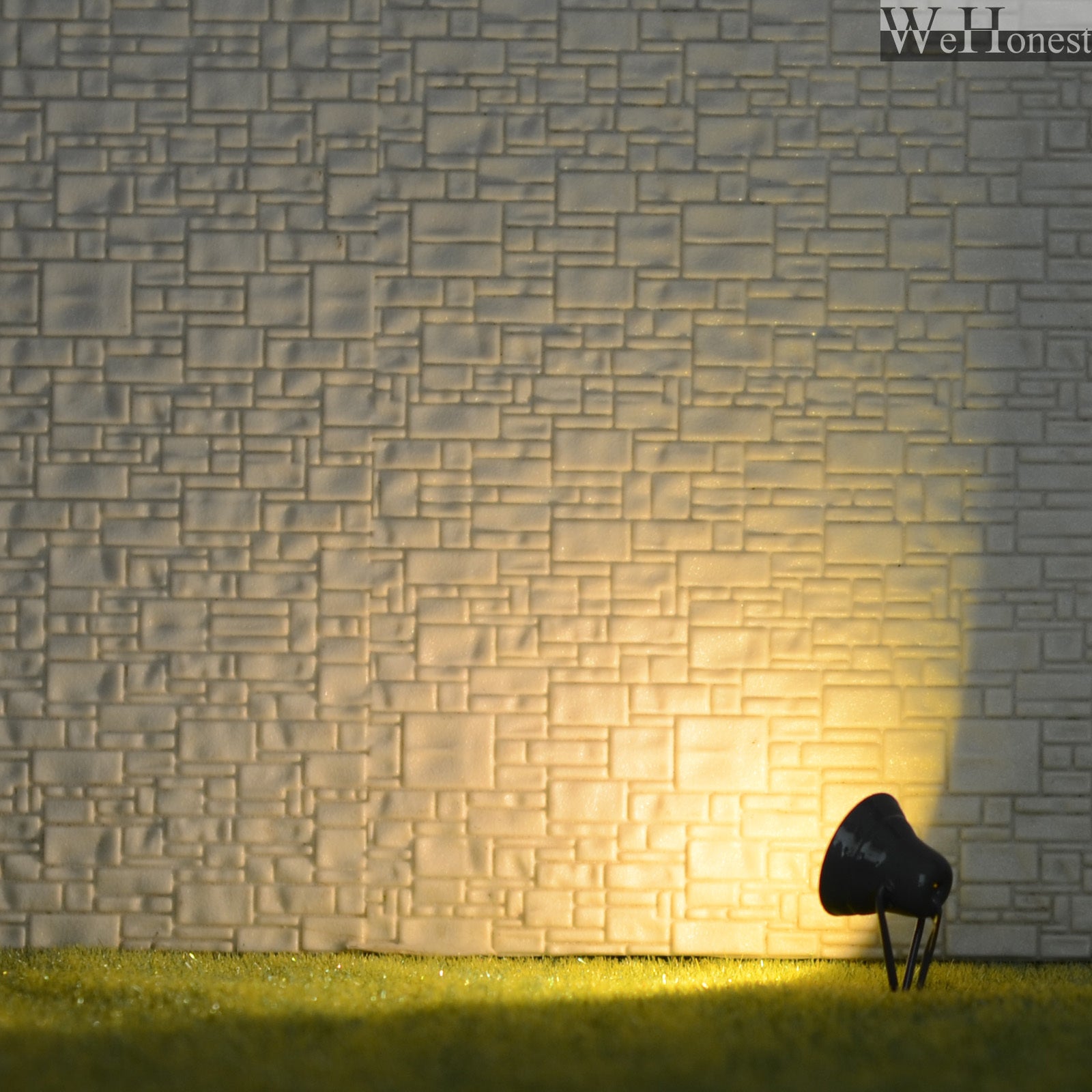 5 x O Scale led Spotlight Model layout limelight projector street Lamp post #3GR