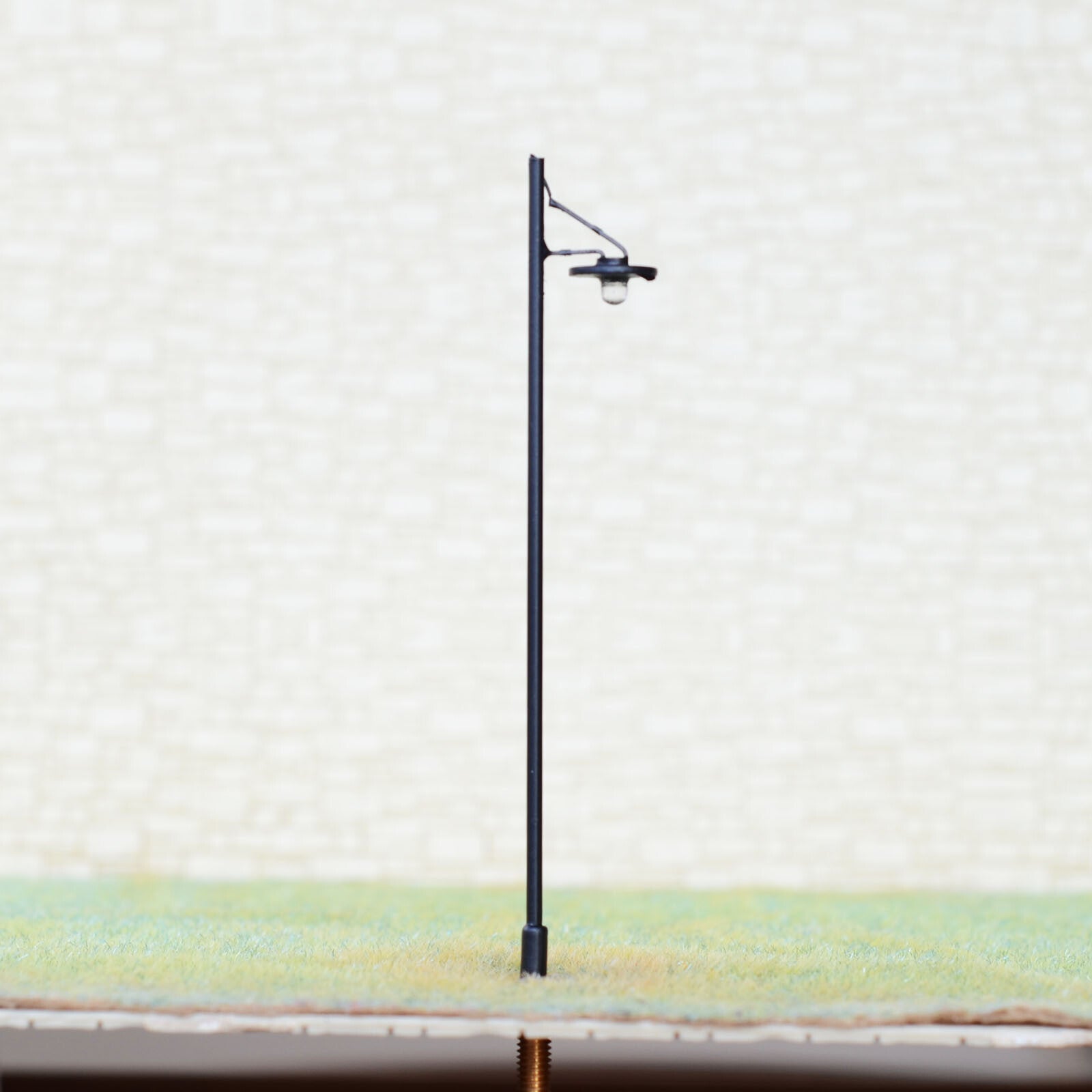 10 x HO / OO scale model railroad street light LED lamppost path lamp #9cmR7BL