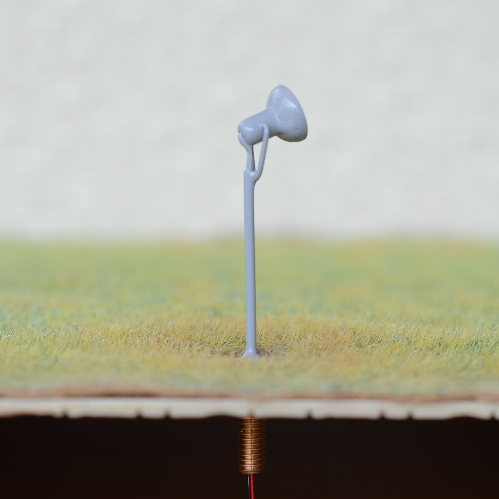 5 x HO scale LED spotlight model limelight projector street light lamp post #4GR