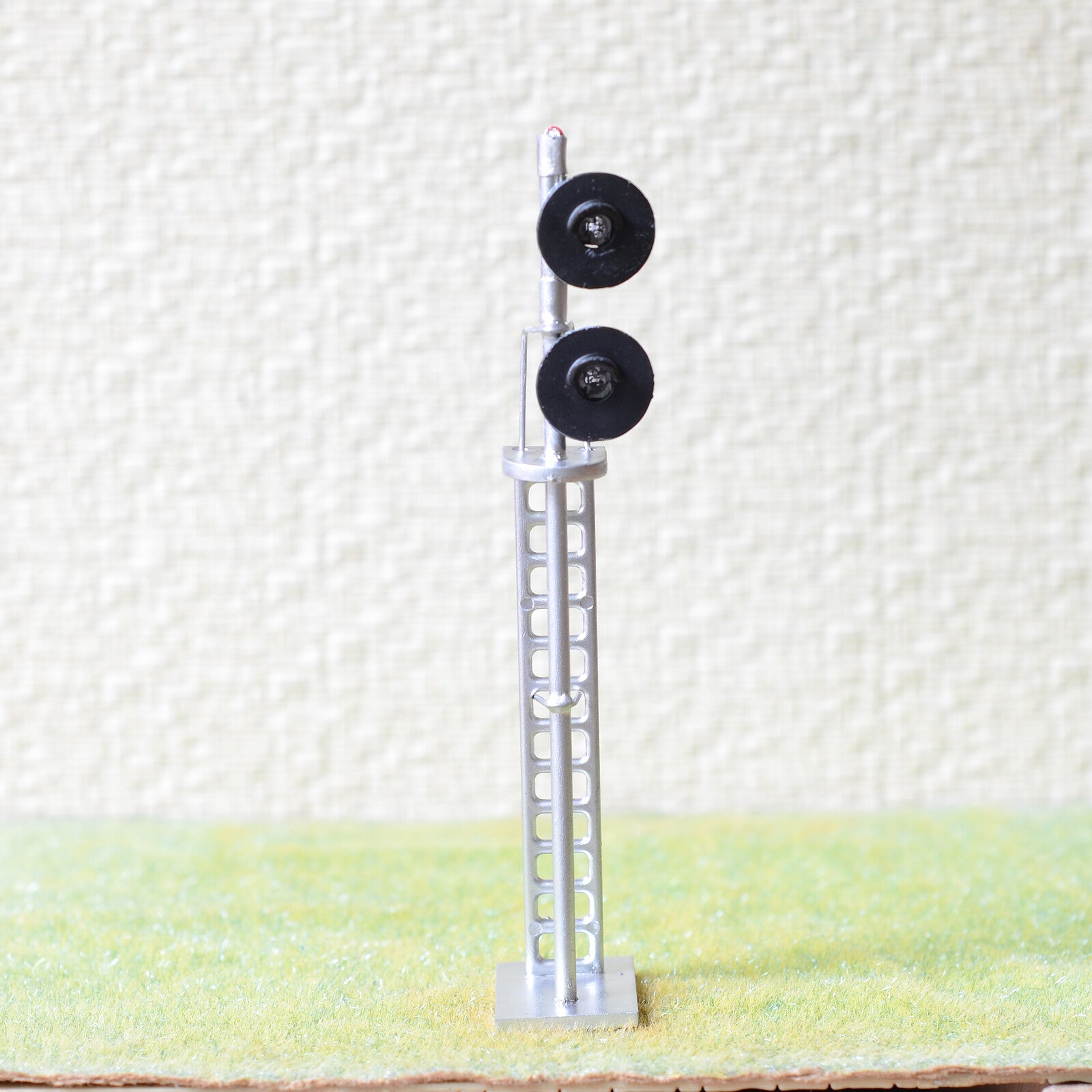 1 x O scale searchlight 2 heads block signal model train 3 color SMD LEDs #SS48S