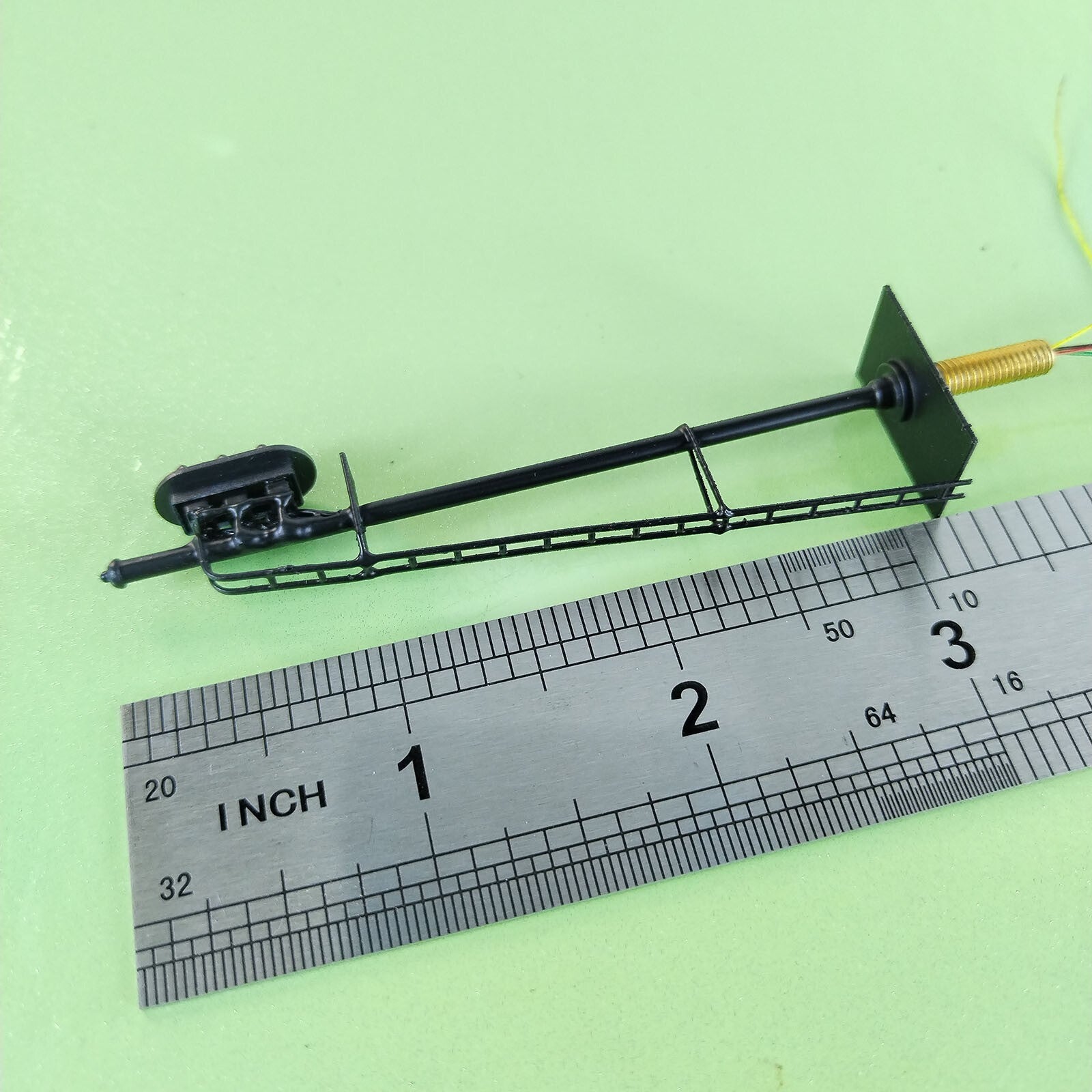 1 x HO scale model railroad 3 aspects block signal LED 3 colors light #K03SrBK