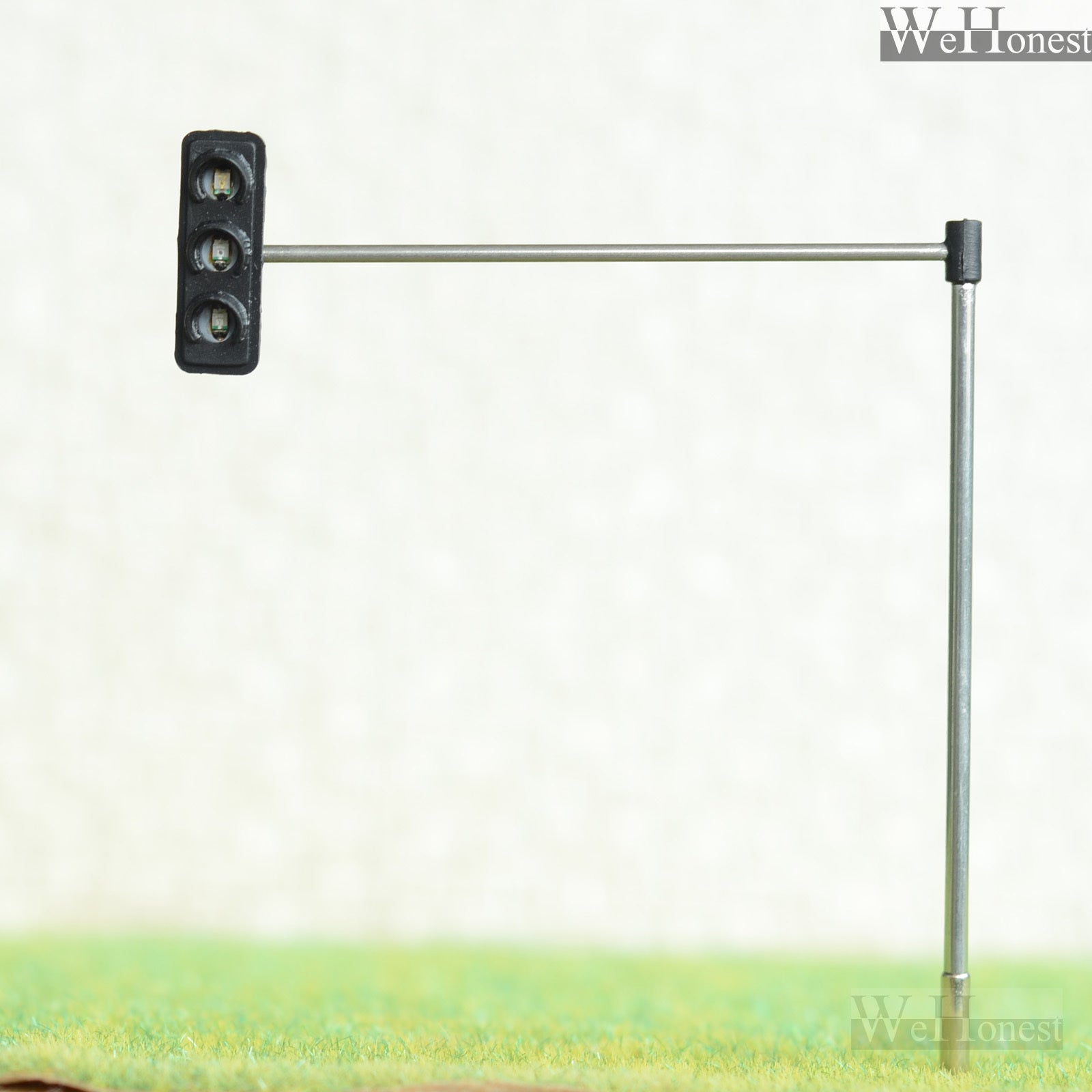 2 x HO / OO Traffic Signal LED Light Model Train Zebra Walk crossing Street #2