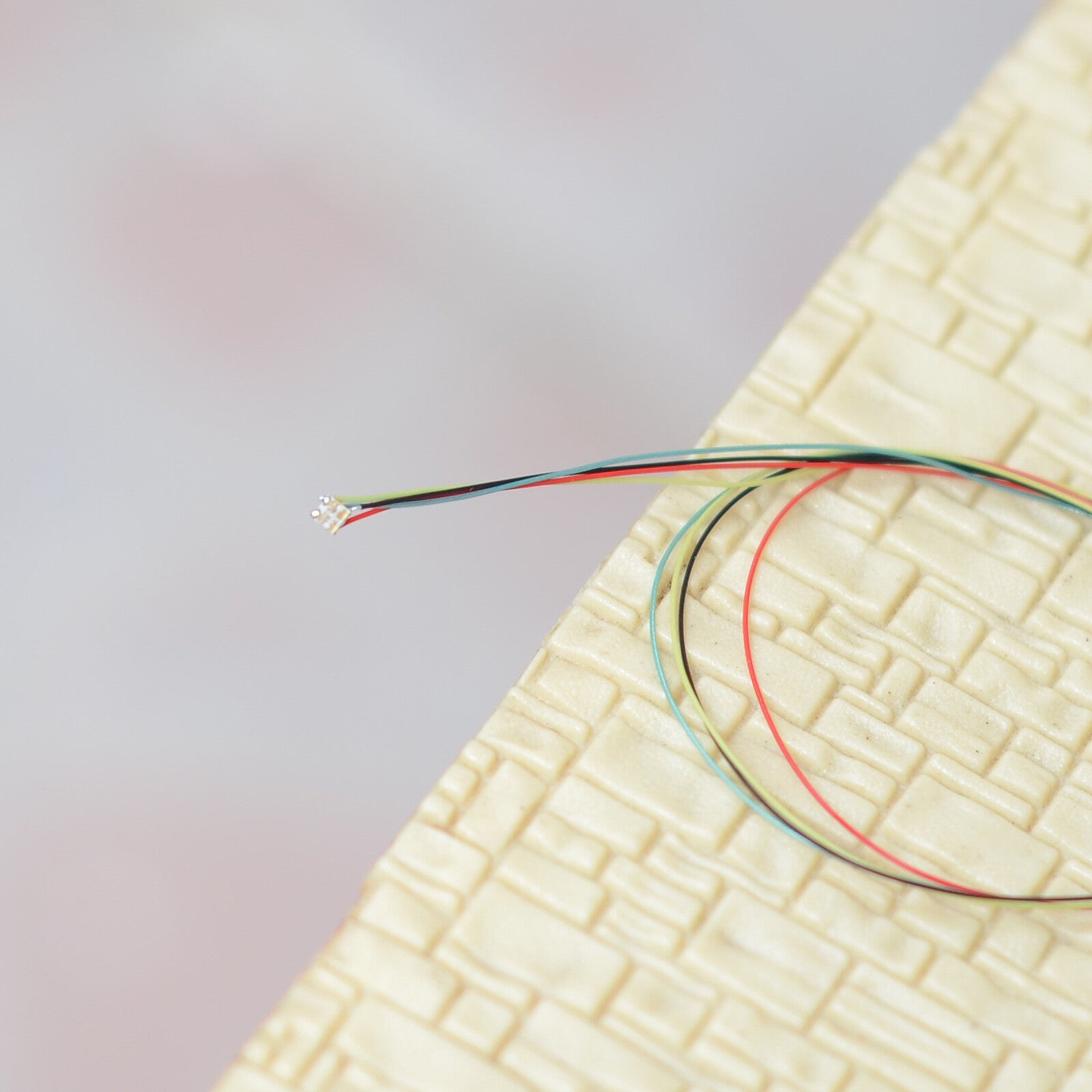 10 x prewired Tri-Color SMD LEDs red/yellow/green for search light signal #1209