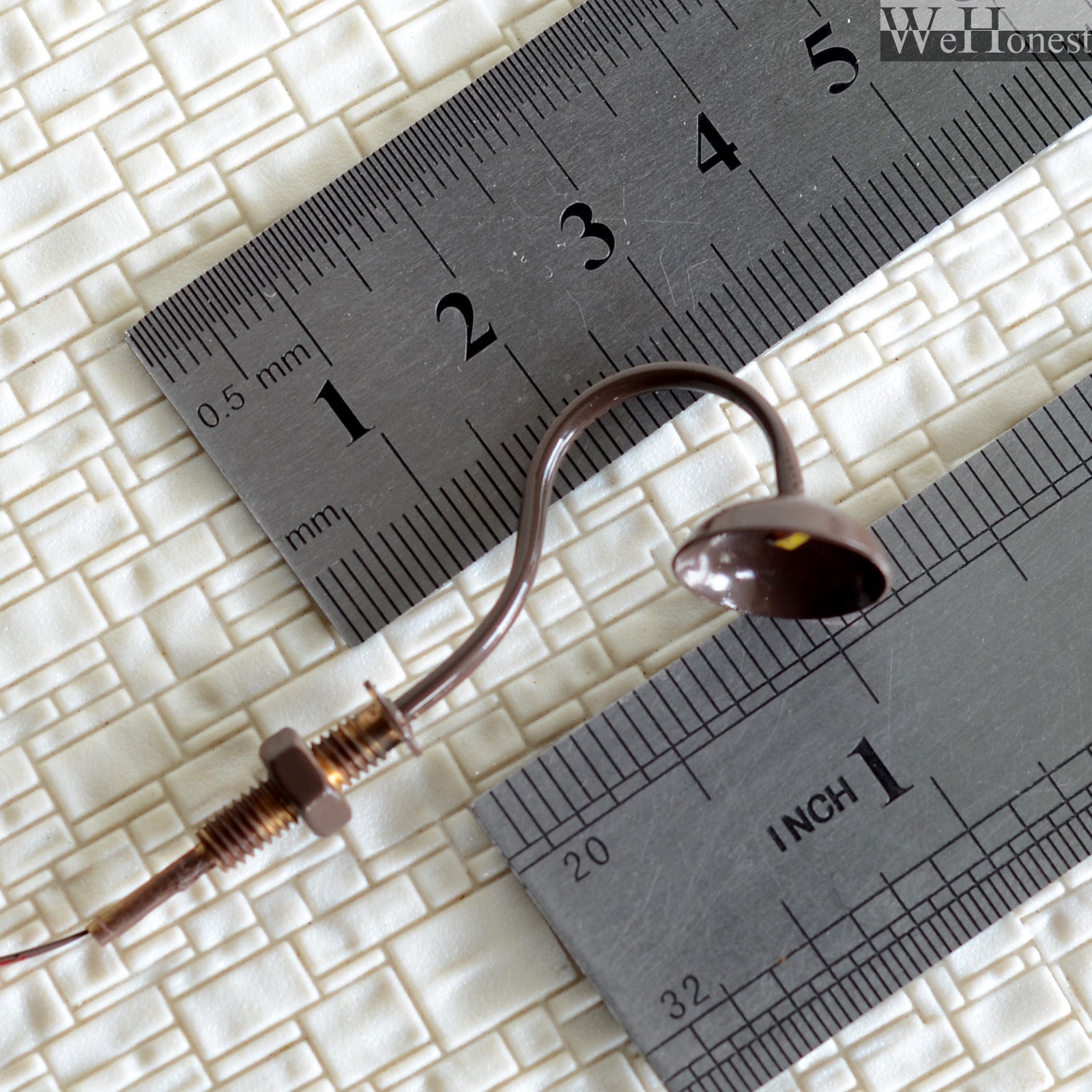 5 x O Scale Led Street wall Light Model Railroad spotlight Lamp post #R43OBR