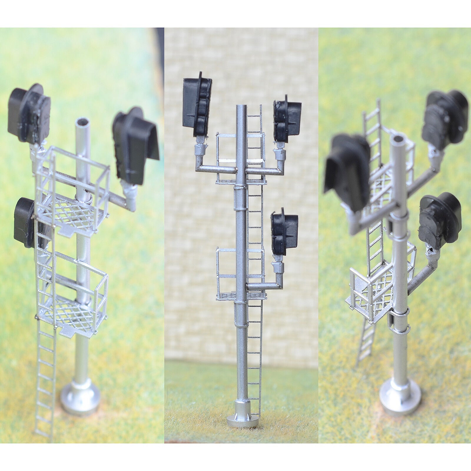 1 x HO scale Bi-Directional 3 / 2 and 2 color Intermediate block signal #F322TY